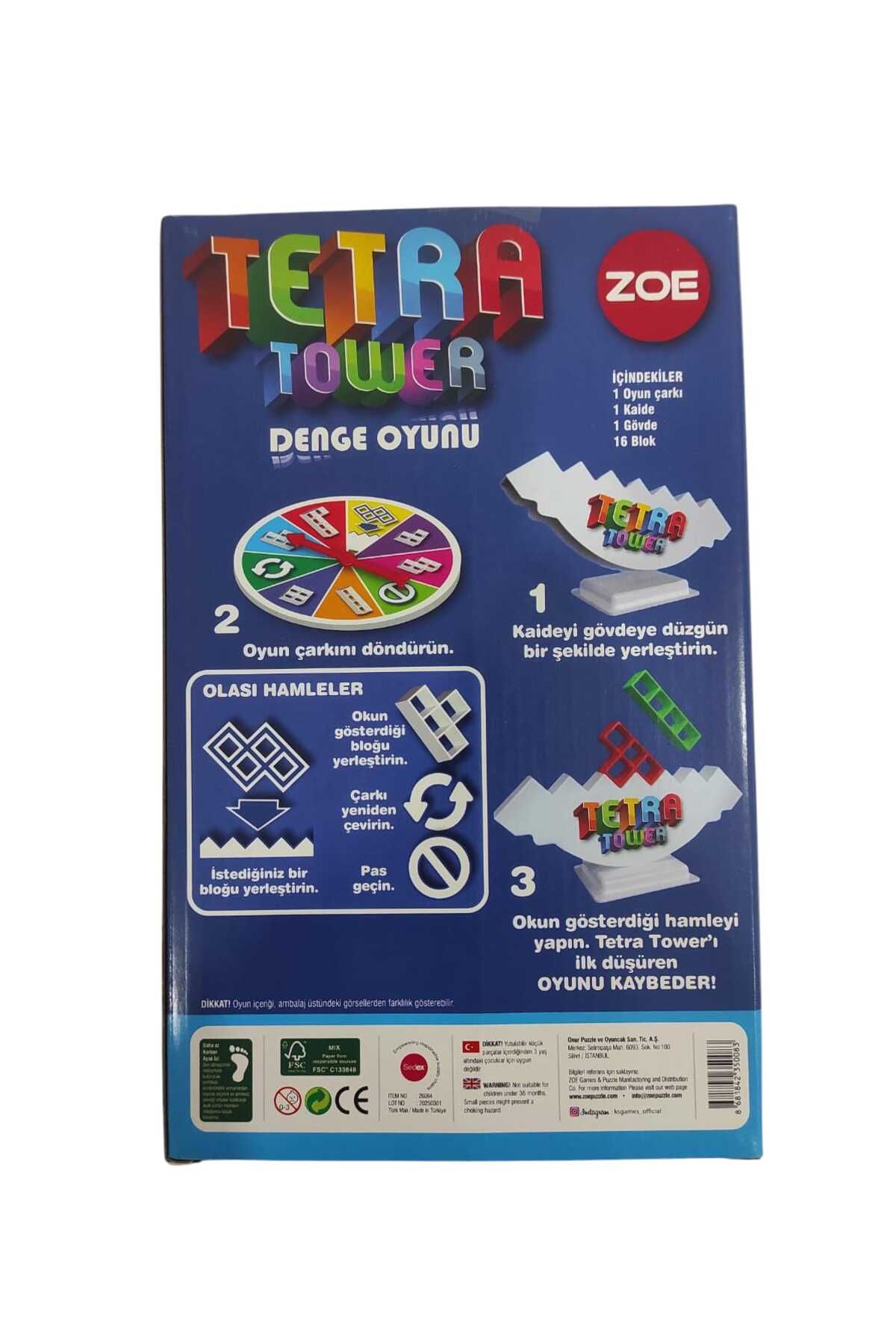 kaplantoys-Tetra Balance Game and Turtle 3