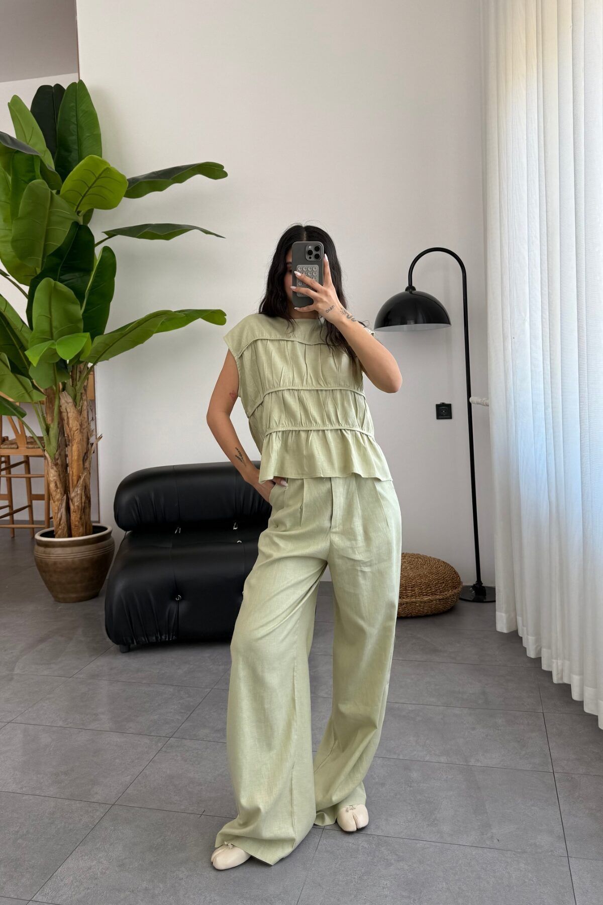 My Blog Mint Milora Bluz Pantolon Takım - 2025145