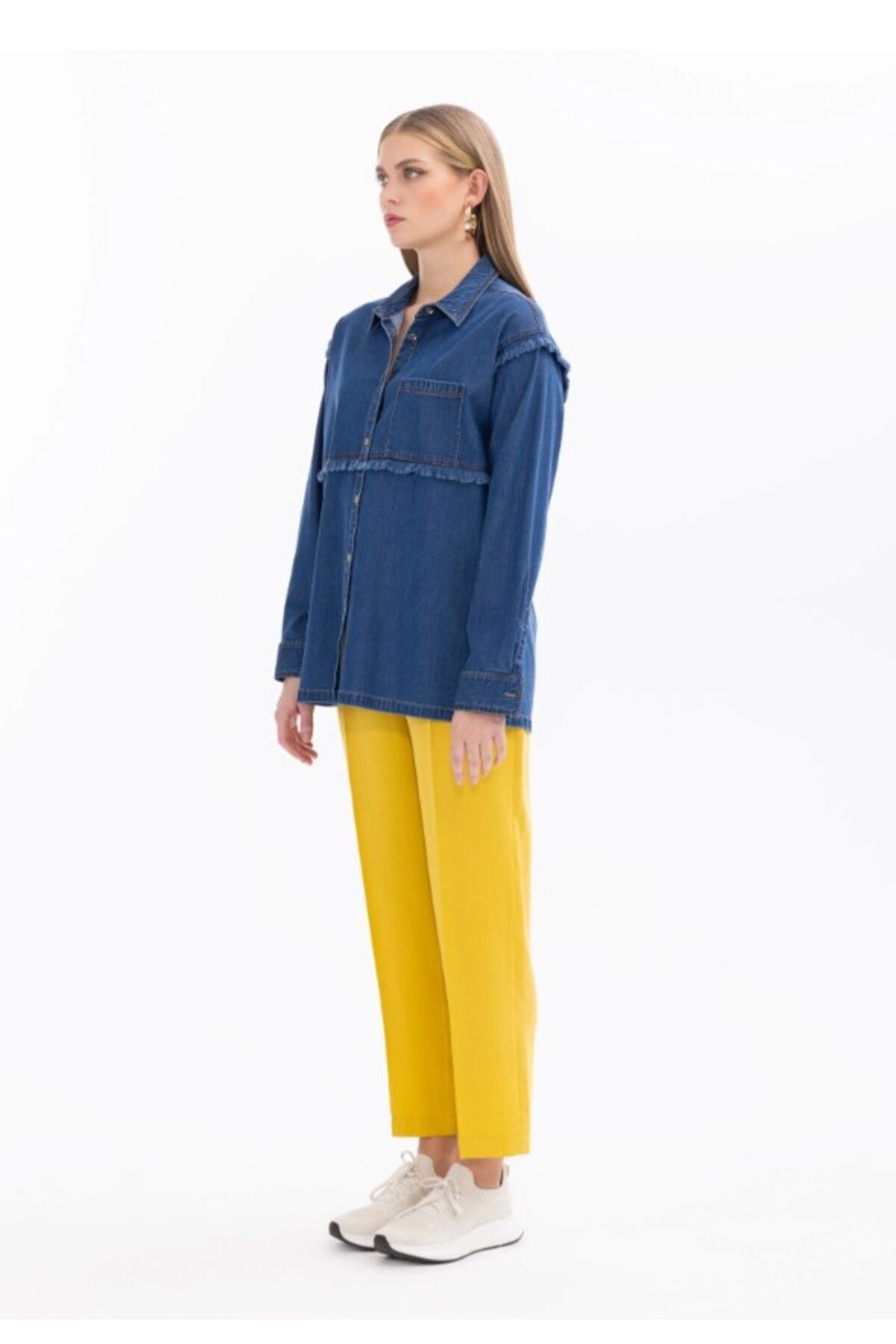 SEÇİLSTORE 1005 JEAN CEKET 11242107501005 QYS CEKET 324-03#