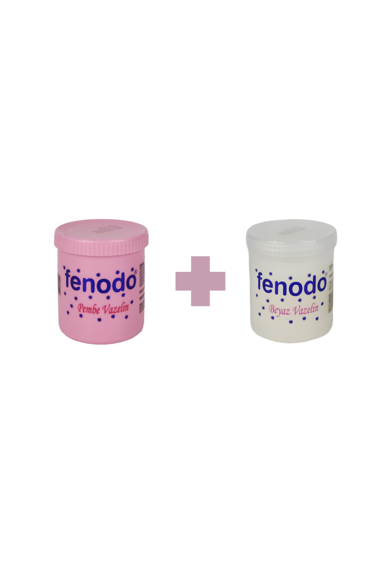 Fenodo 2'li Vazelin Pembe ve Beyaz 150 ml + 150 ml