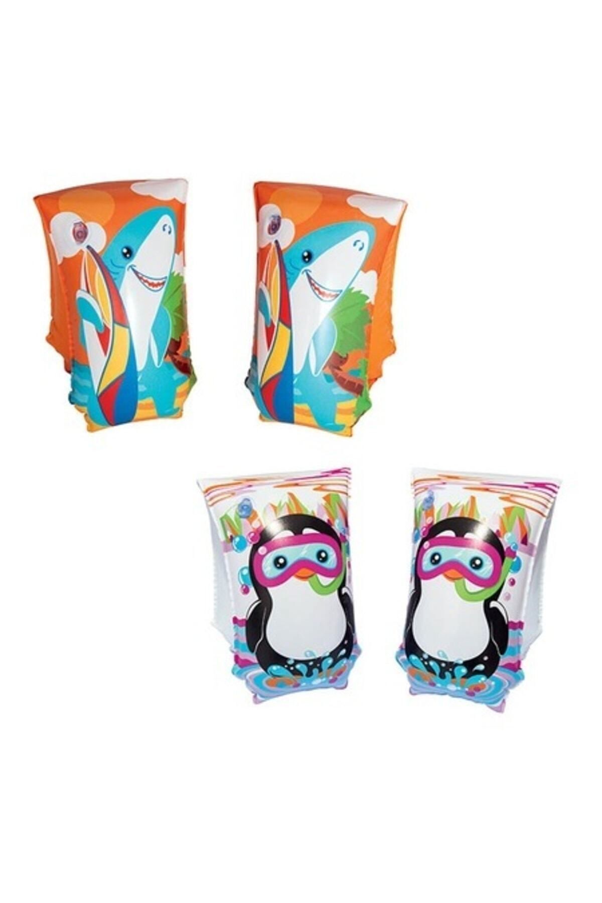 Mhm Collections Kolluk Köpekbalığı & Penguen Desenli 30x15 Cm - 32102