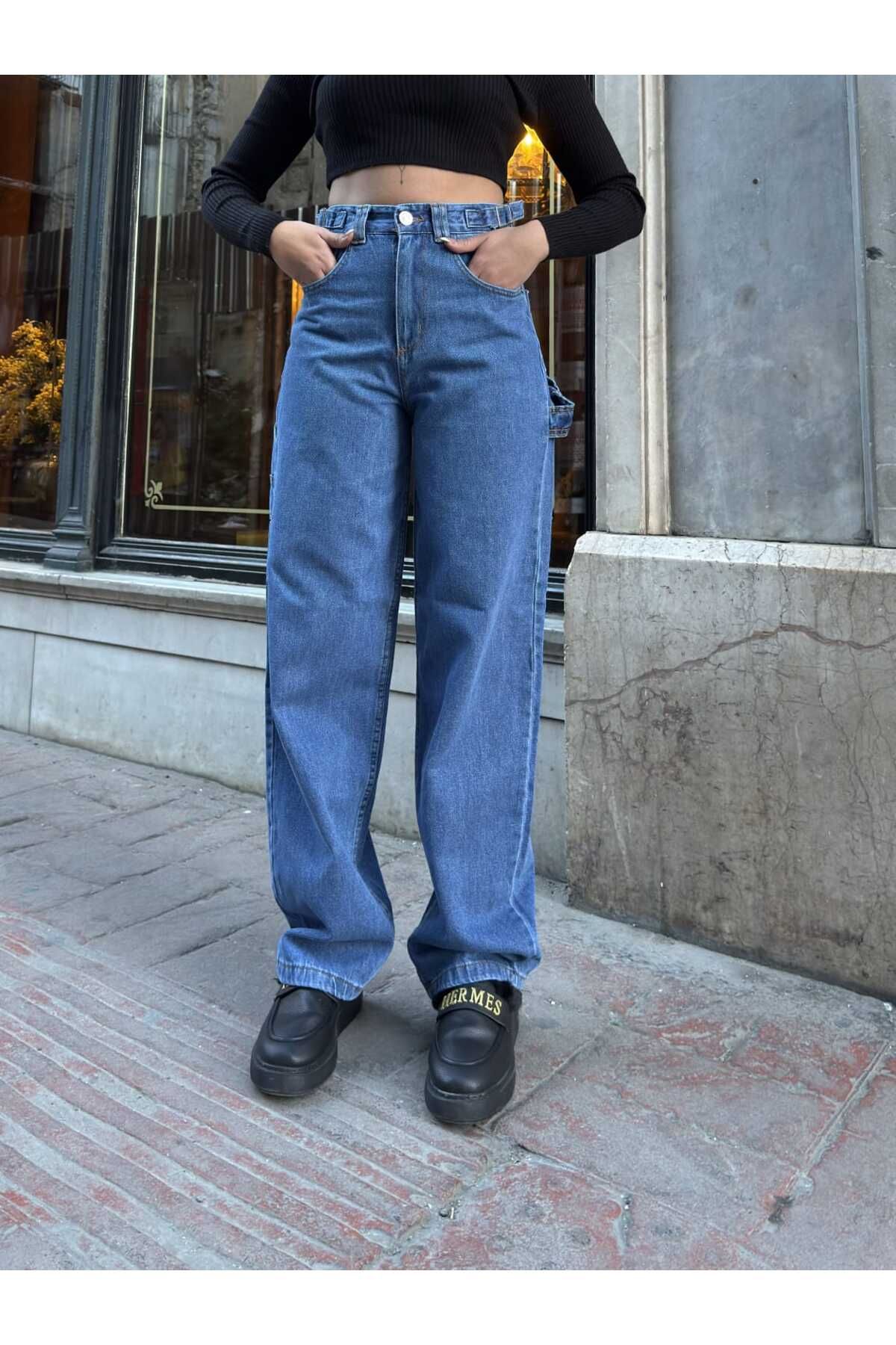 Pelin Jeans YAN TOKALI BAGGY JEANS