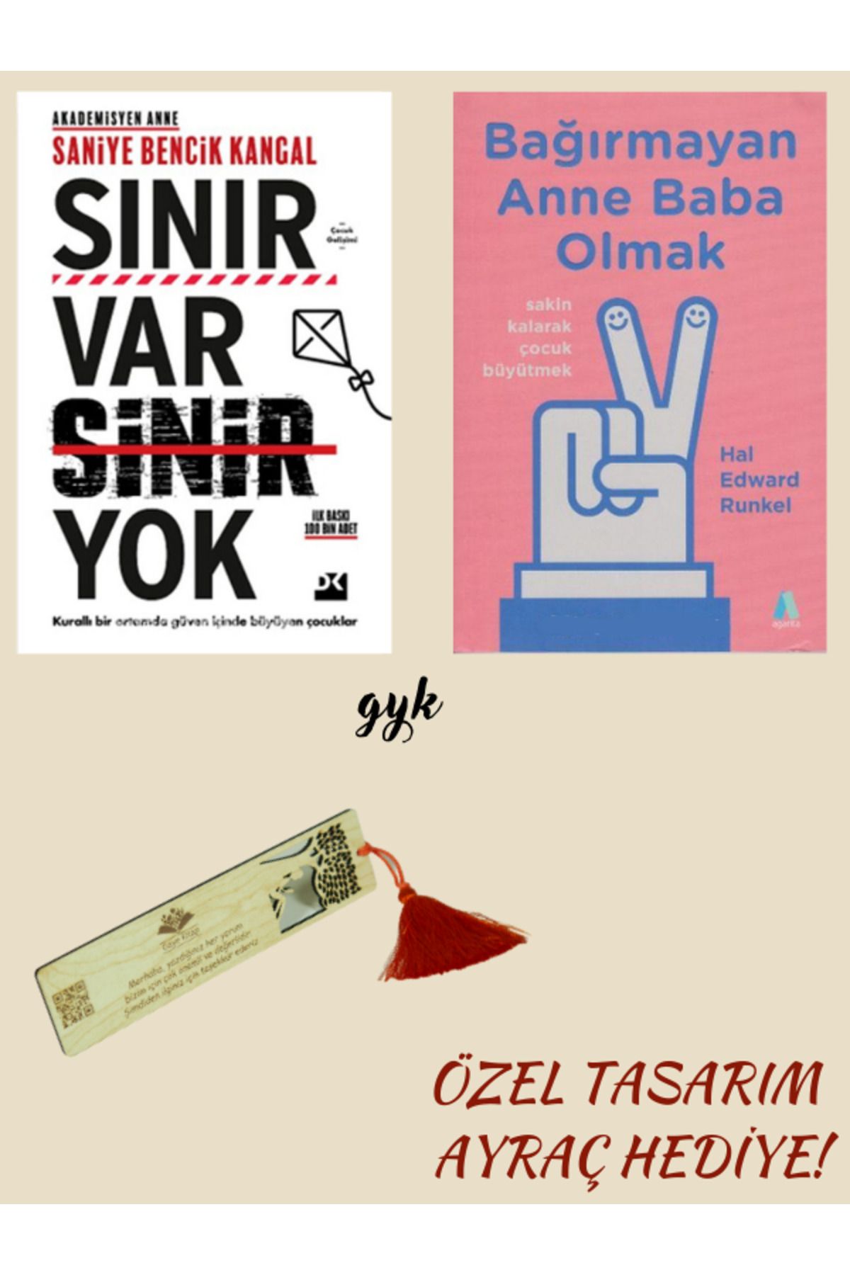 Aganta Yayınları Sınır Var Sinir Yok ve Bağırmayan Anne Baba Olmak 2'li SET (AYRAÇ HEDİYELİ!)