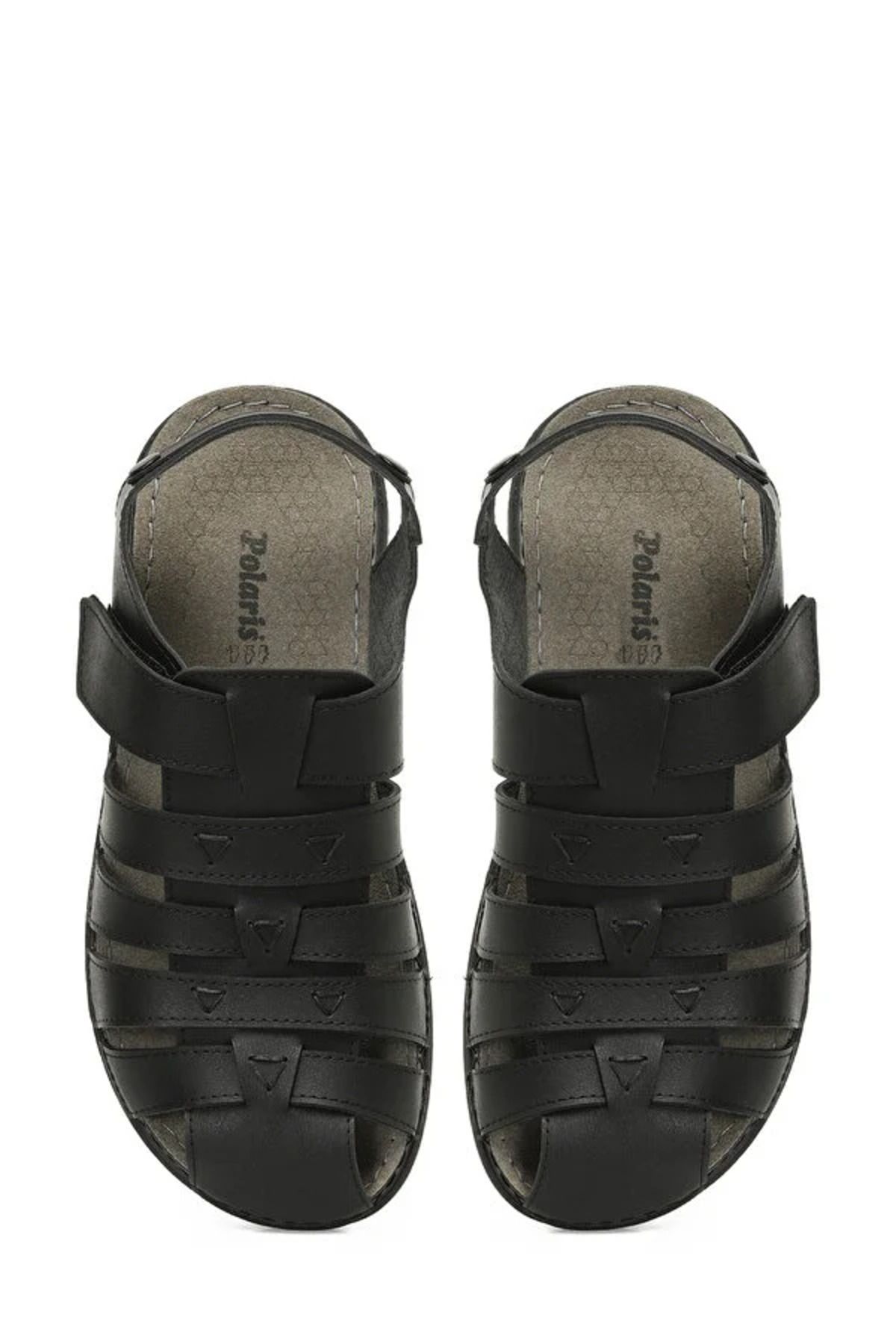 Polaris-408025.M5Fx Men's Sandals Black 4
