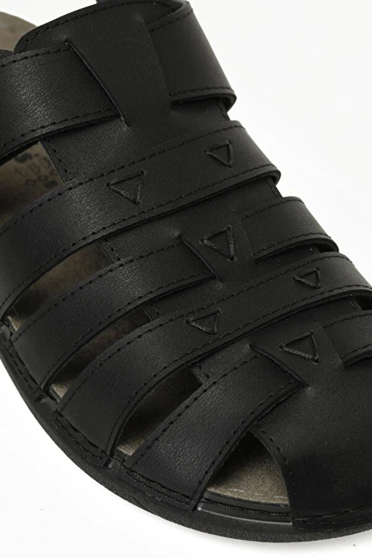 Polaris-408025.M5Fx Men's Sandals Black 6
