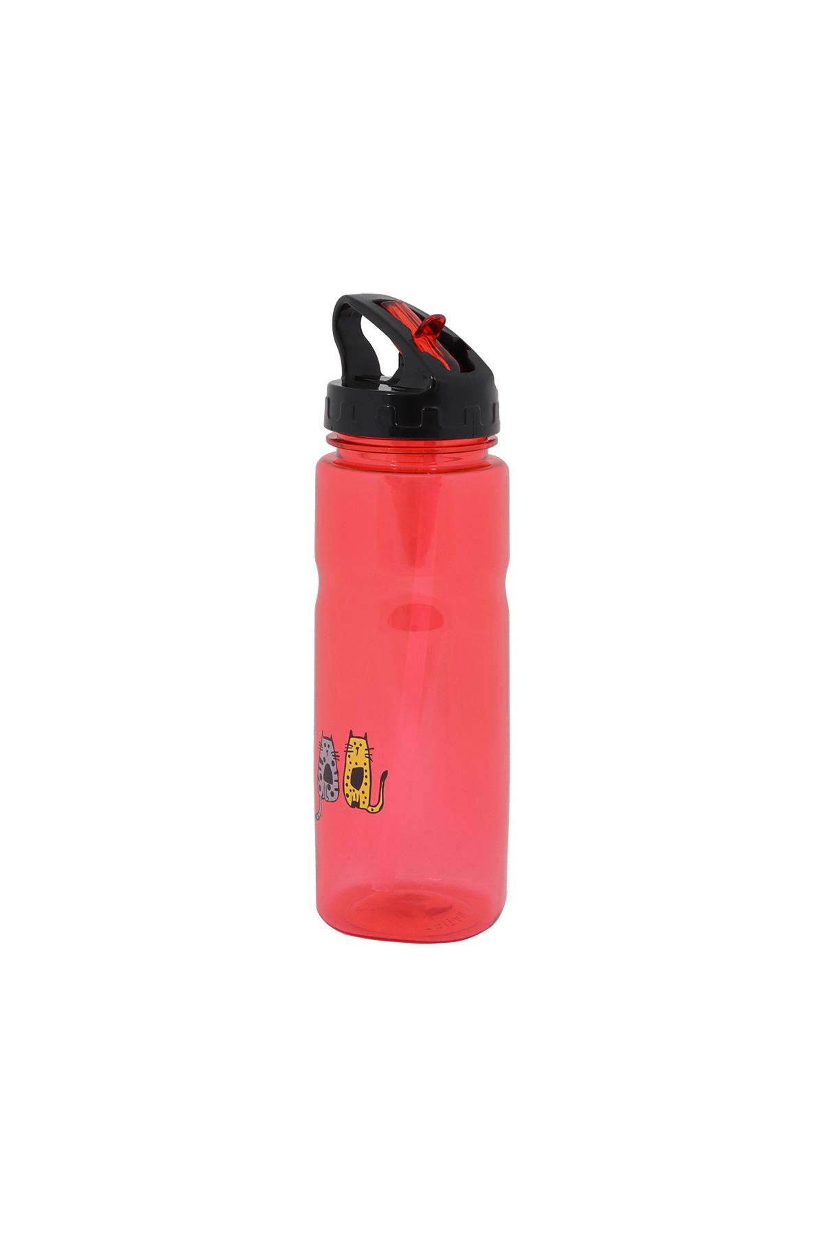 Biggdesign-Cats Tritan Flask 650 ml Red 2