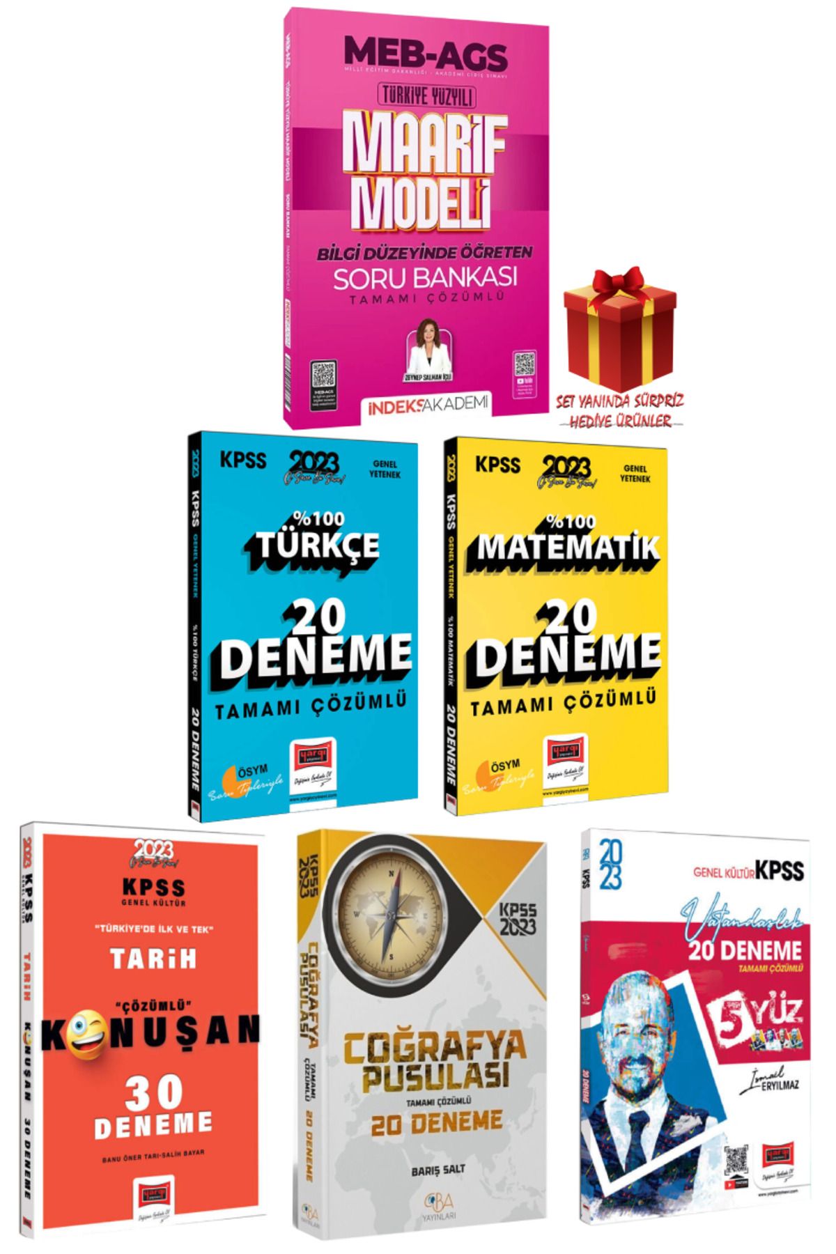 İndeks Akademi 2025 MEB-AGS Maarif Modeli Soru B.+Türkçe Matematik Tarih Coğrafya Vatandaşlık Deneme|Zeynep Salman