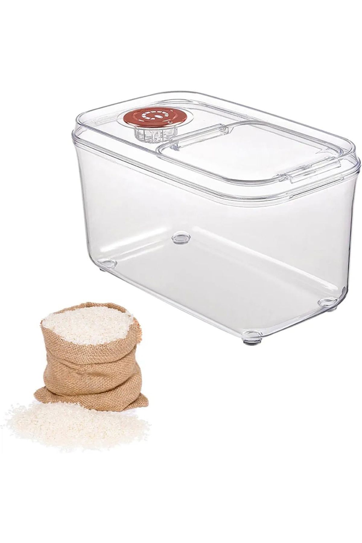 Generic-Grain, legume and rice storage box container 5