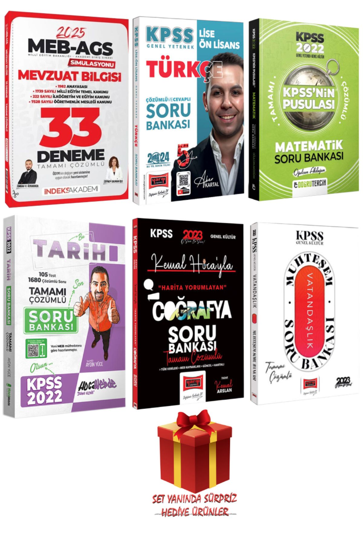 İndeks Akademi 2025 MEB-AGS Mevzuat Bilgisi Deneme+Tüm Dersler Soru Bankası|Zeynep Salman İçli-Emrah Vahap Özkaraca