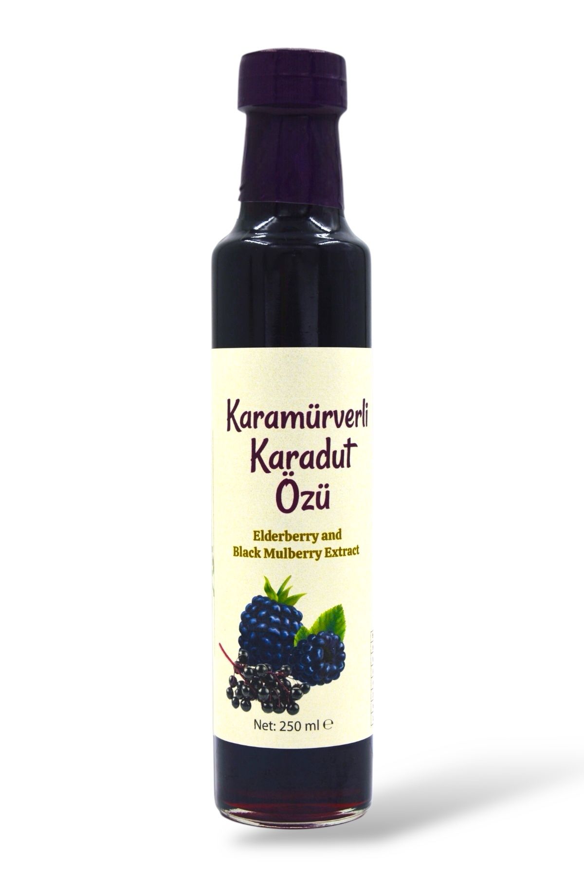 BEYGURME Karamürverli Karadut Özü 250ml (PESTİSİT ANALİZLİ)
