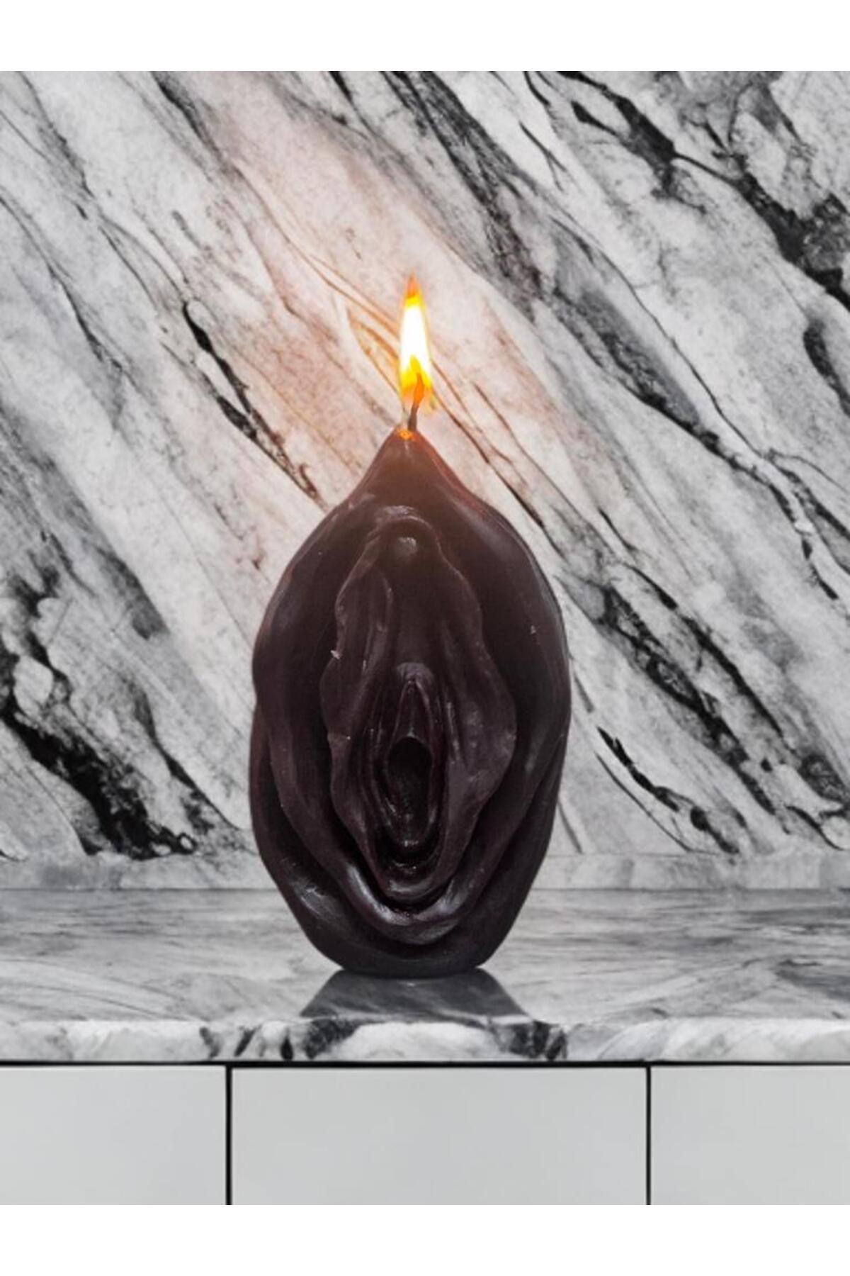 esprili çikolata kokulu dekoratif mum