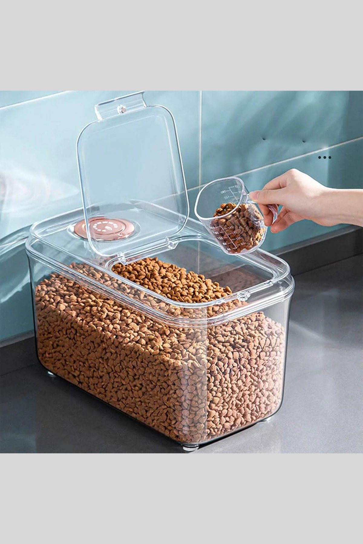 Generic-Grain, legume and rice storage box container 6