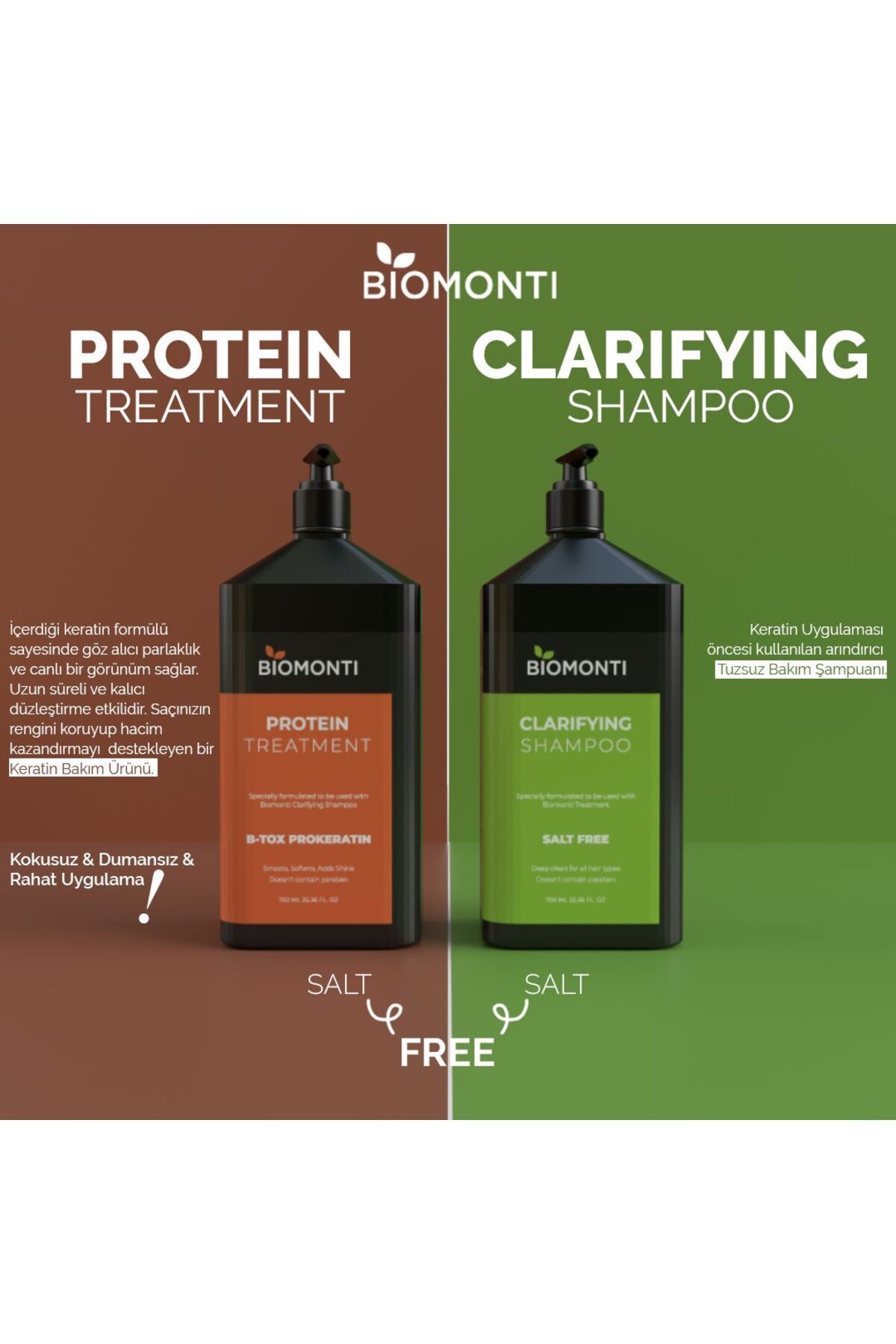 BİOMONTİ BİOMONTİ B-TOX PROKERATİN & ŞAMPUAN BAKIM SETİ