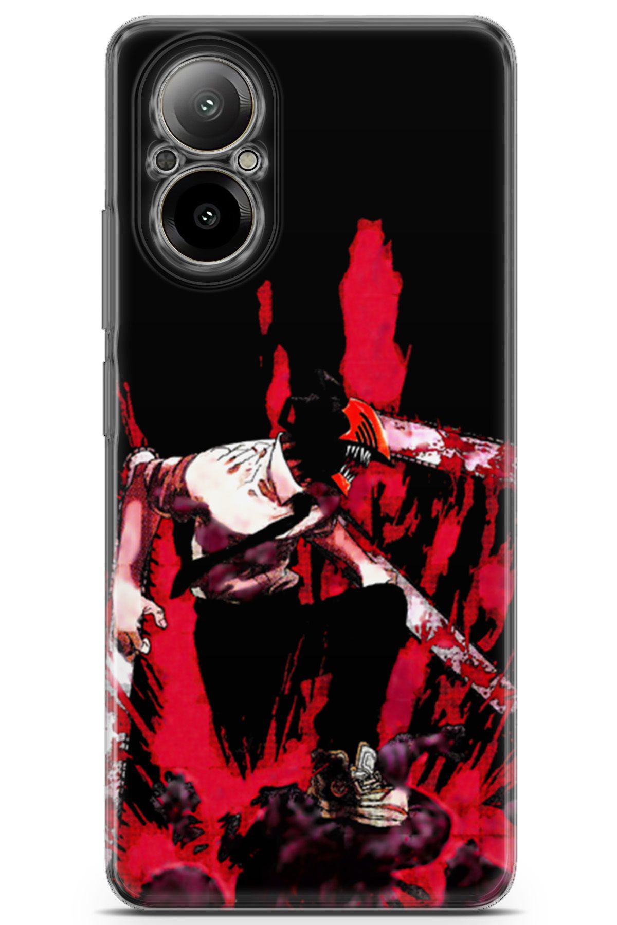 Kordilya Realme 12 Lite uyumlu Manga 31 HD Koruma Chainsaw Man Denji