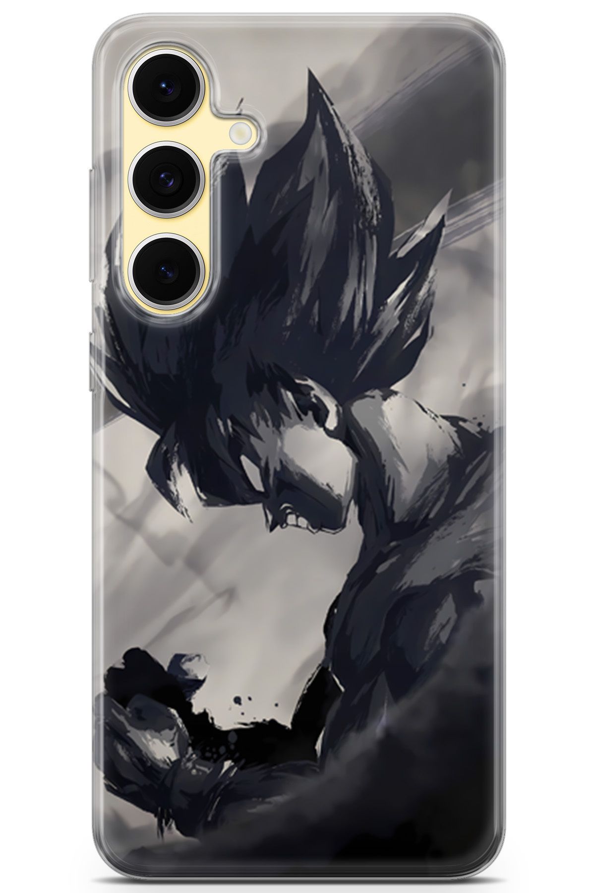 Kordilya Samsung Galaxy S24 FE uyumlu Manga 20 4K Kapak Goku Çizim Anime