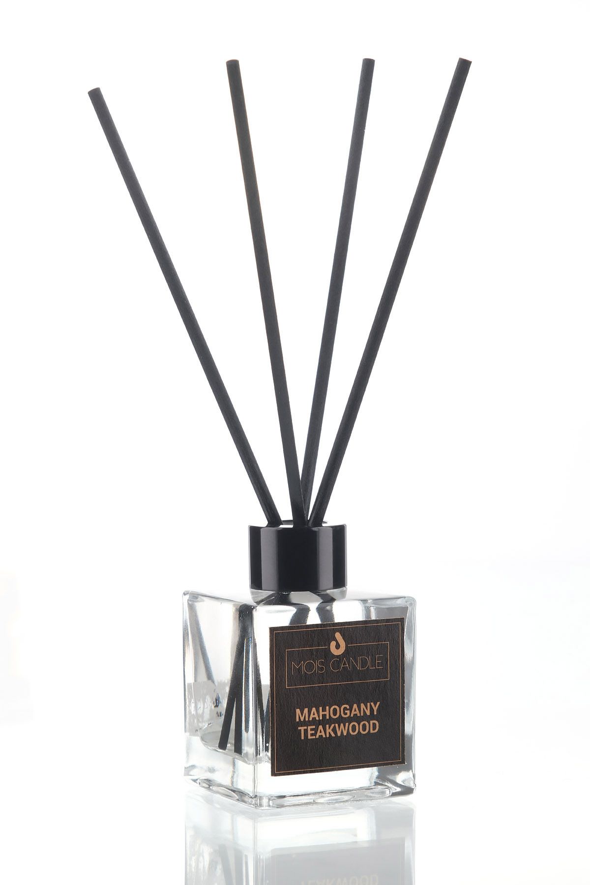 Mois Candle MAHOGANY TEAKWOOD BAMBU ÇUBUK ODA KOKUSU - 100 ML