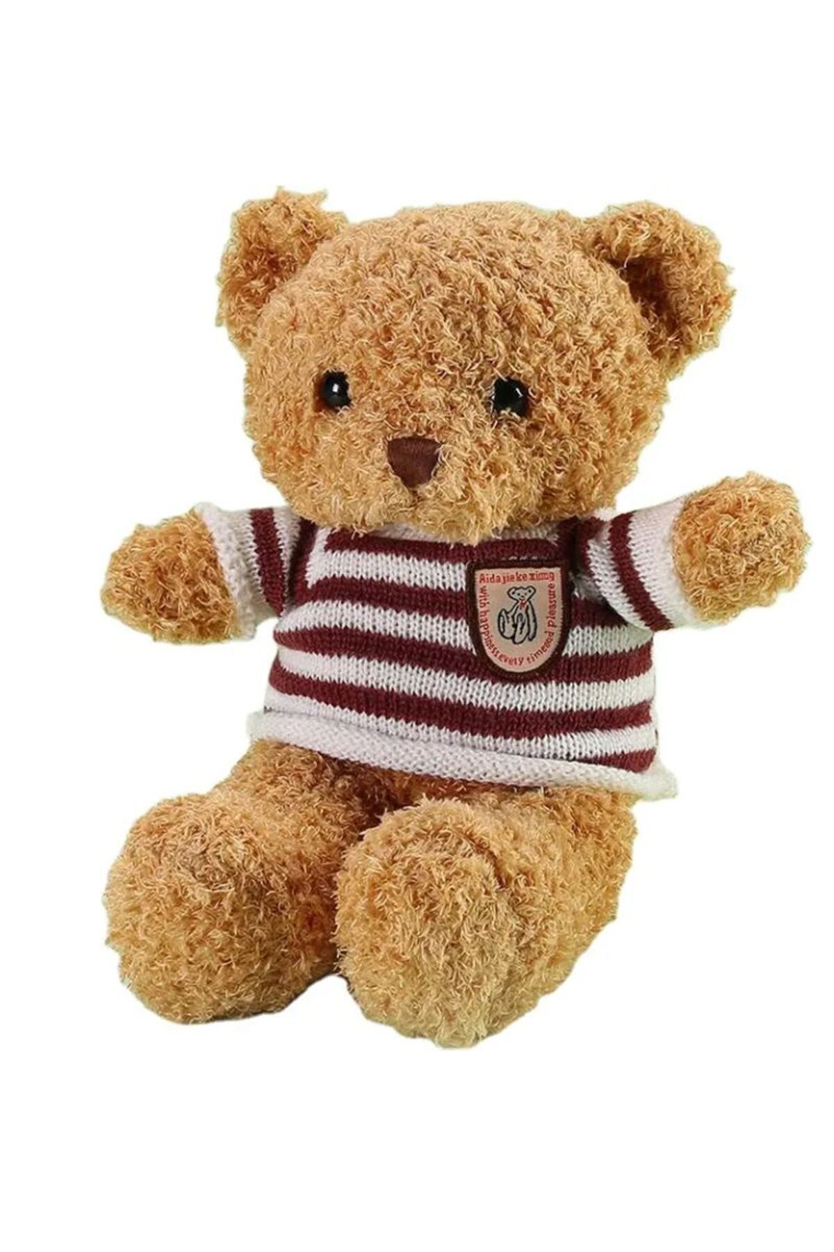 Chavin 30 cm Kahverengi Hediye Peluş Oyuncak Ayıcık ayi-04