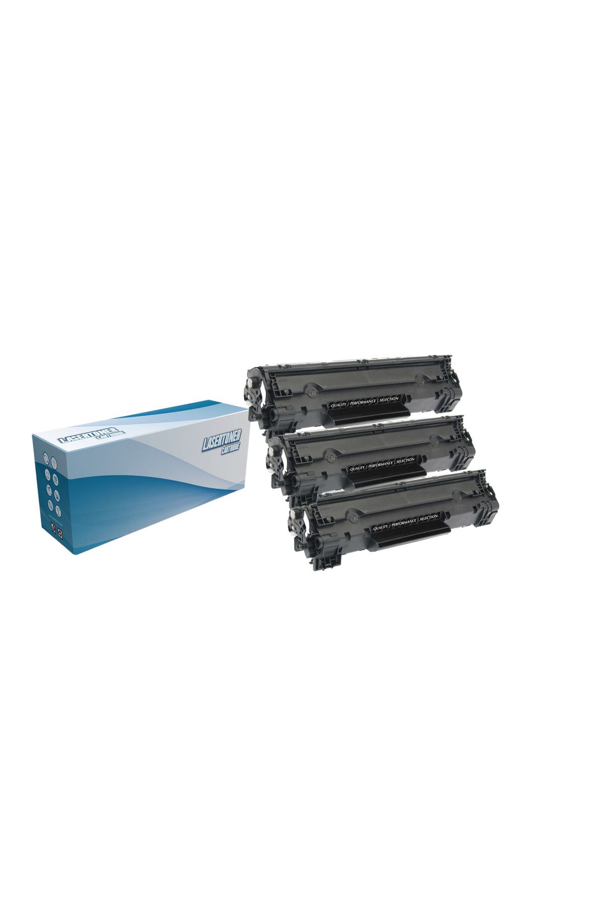 HP 285A-Hp Laserjet Pro M1132 MFP Muadil Toneri 3 Lü Avantajlı Paket