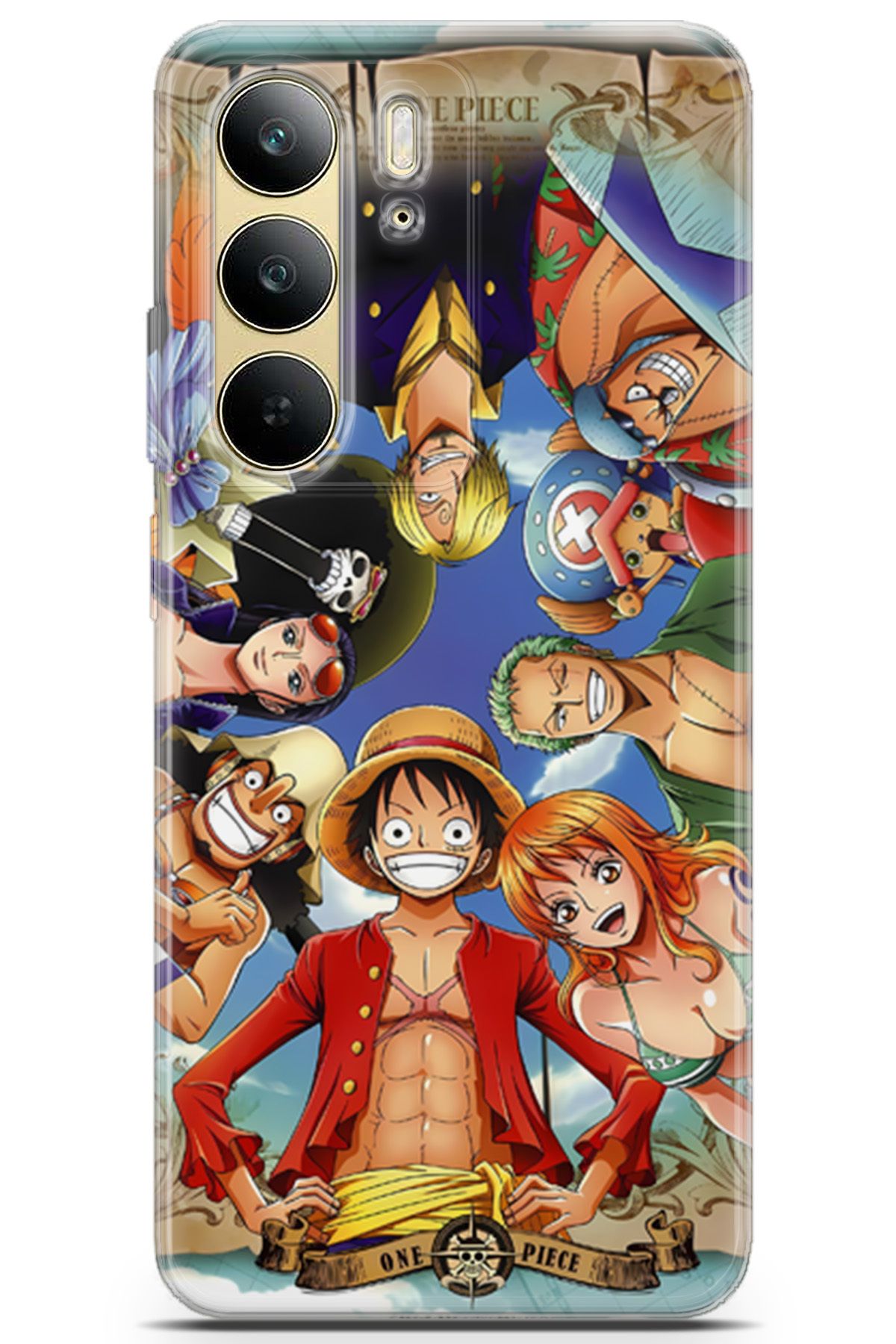 Kordilya Realme C75 uyumlu Manga 30 Telefon Kabı One Piece Anime
