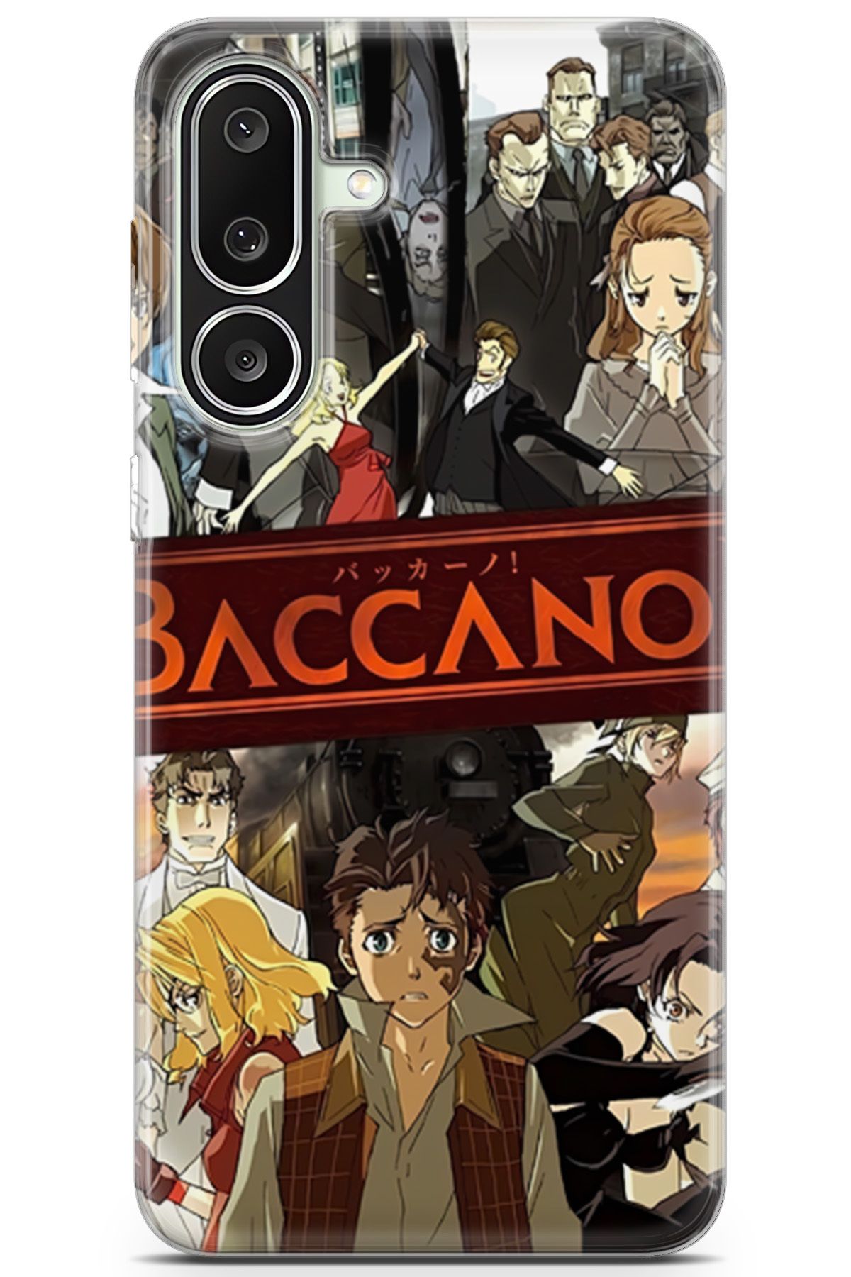 Uvilda Samsung Galaxy M56 uyumlu Anime 4 HD Kapak Baccano Anime