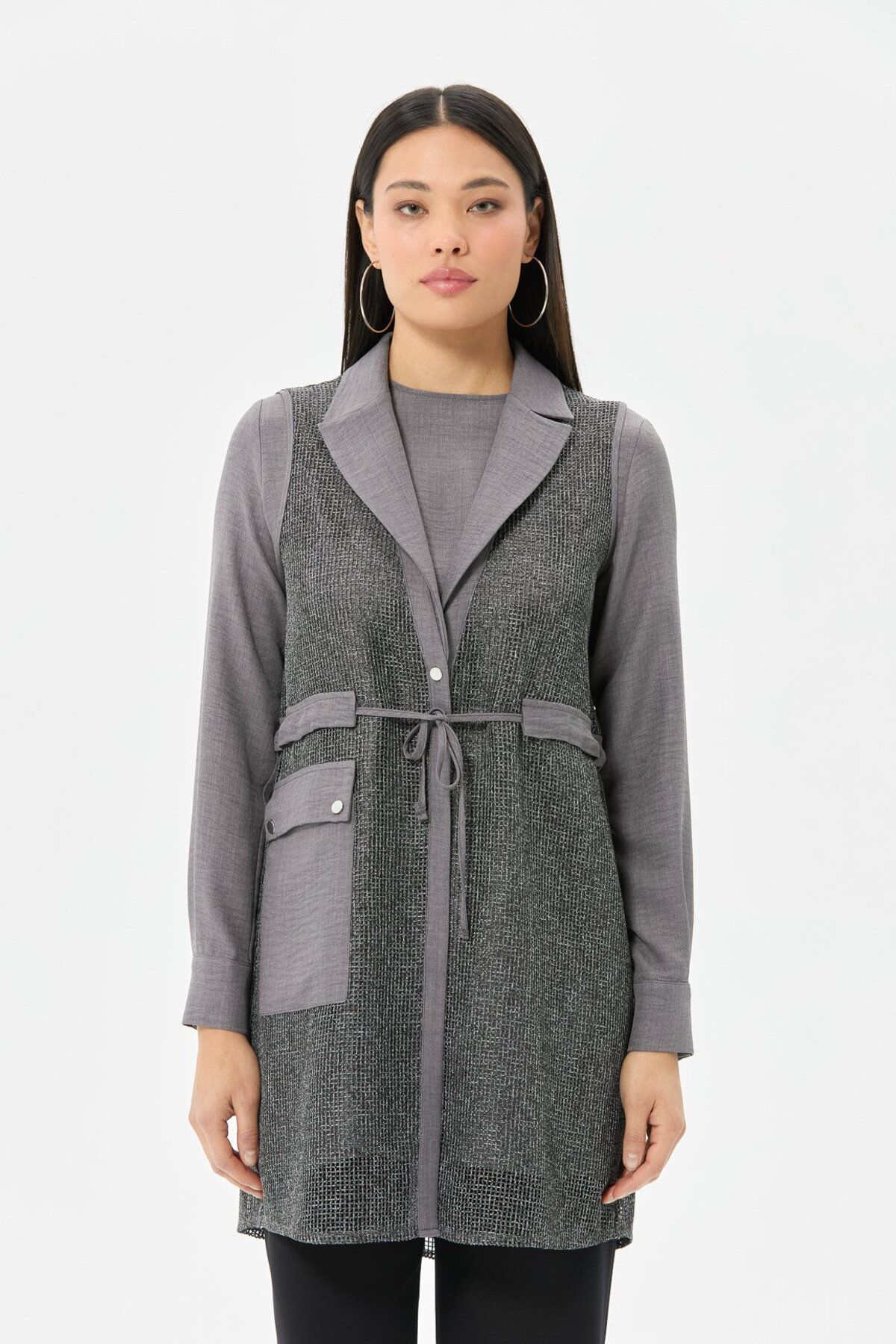 Esswaap-Inner Outer Suit with Mesh Vest Anthracite 2