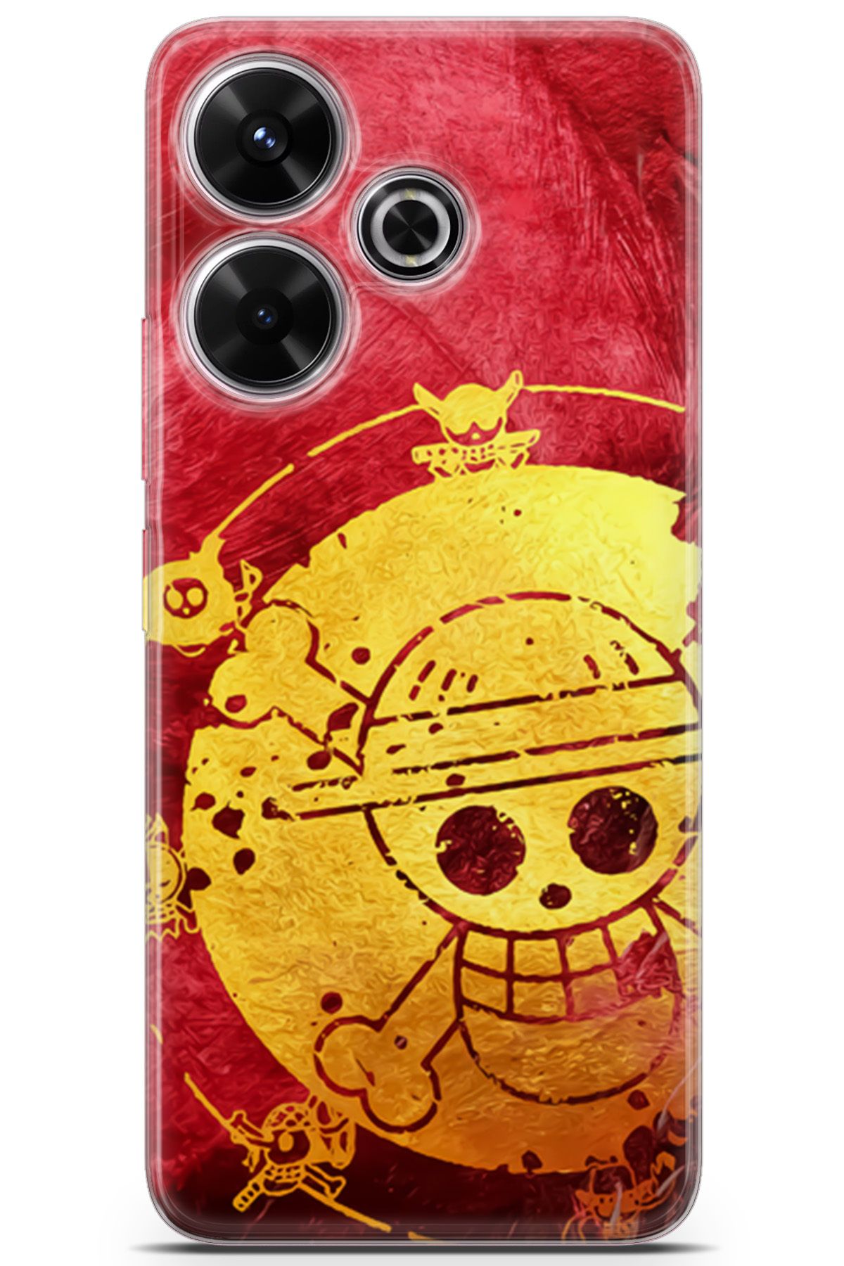 Kordilya Xiaomi Redmi 13 uyumlu Manga 36 Koruyucu One Piece Logo