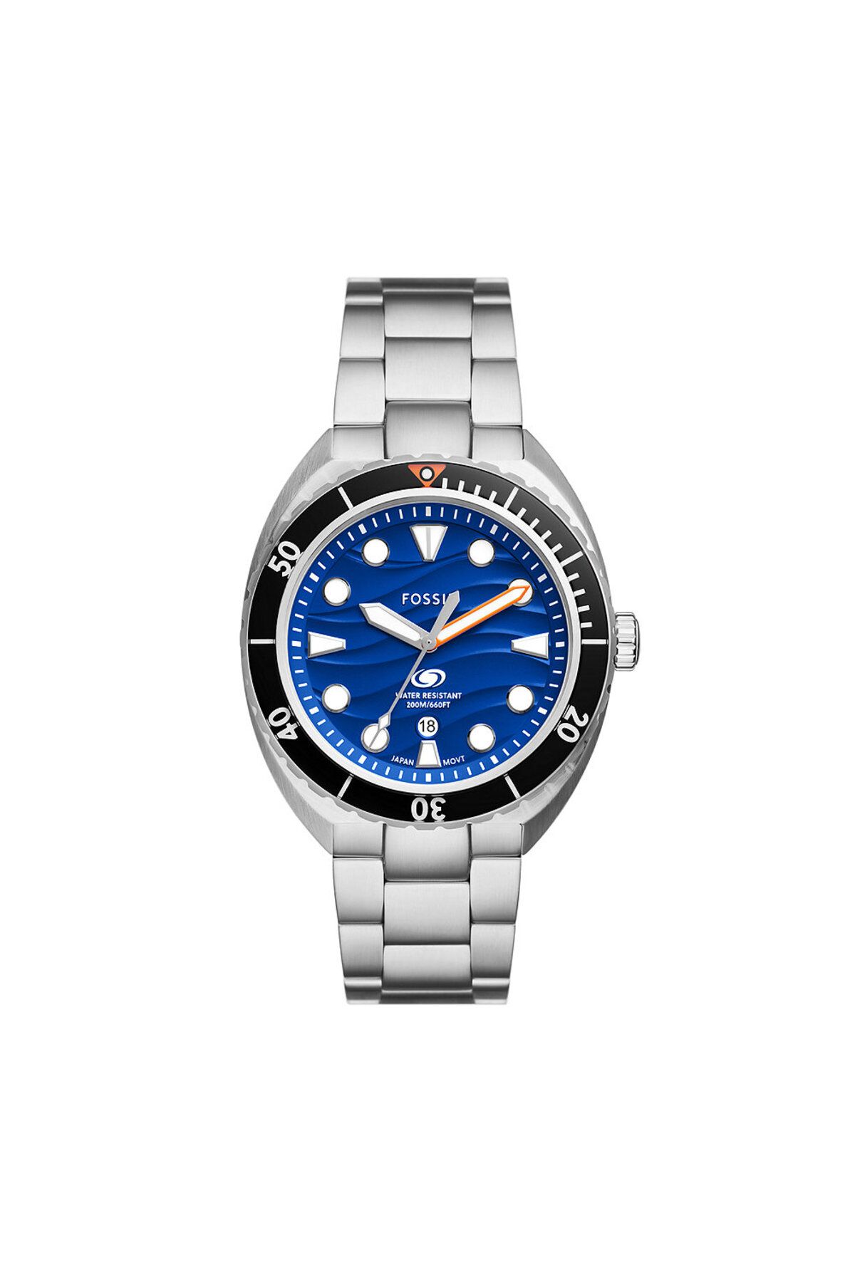 Fossil-herren Uhr Silber FS6064 1