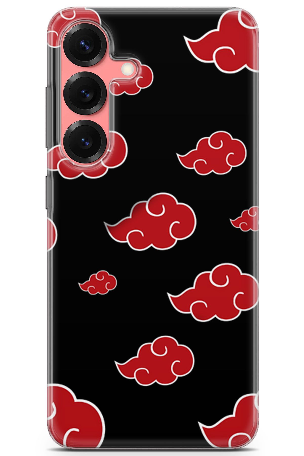 Kordilya Samsung Galaxy S25 uyumlu Manga 3 UV Lans Naruto Akatsuki Manga