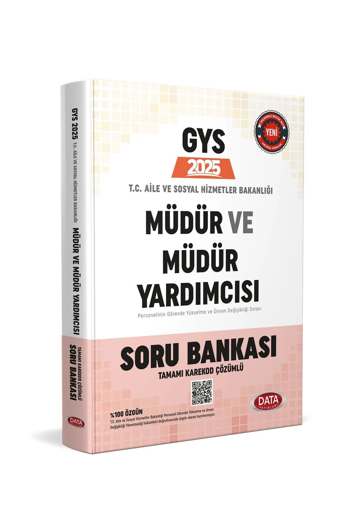 Data Yayınları Gys Aile Sosyal Hizmetler Bakanlığı Müdür ,müdür Yardımcısı Soru 2025