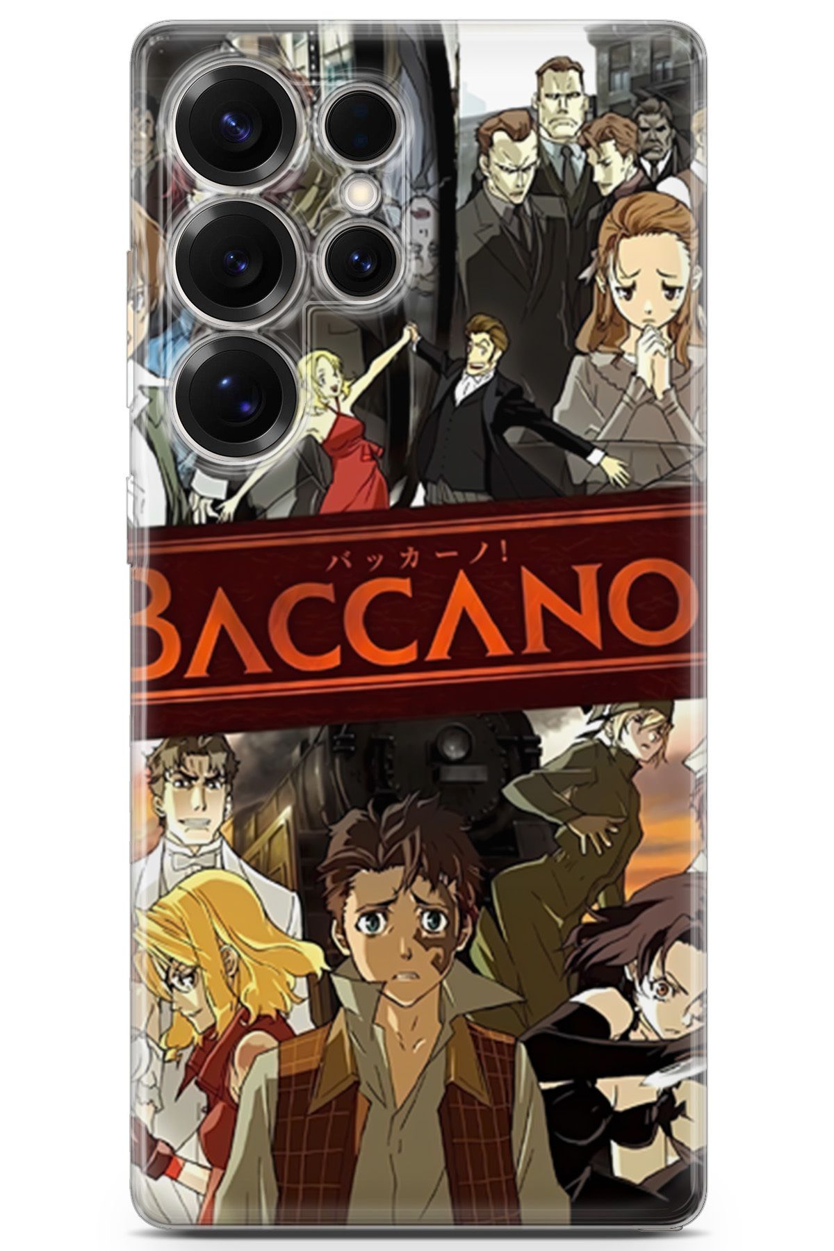 Uvilda Samsung Galaxy S25 Ultra uyumlu Anime 4 Lüks Baccano Anime