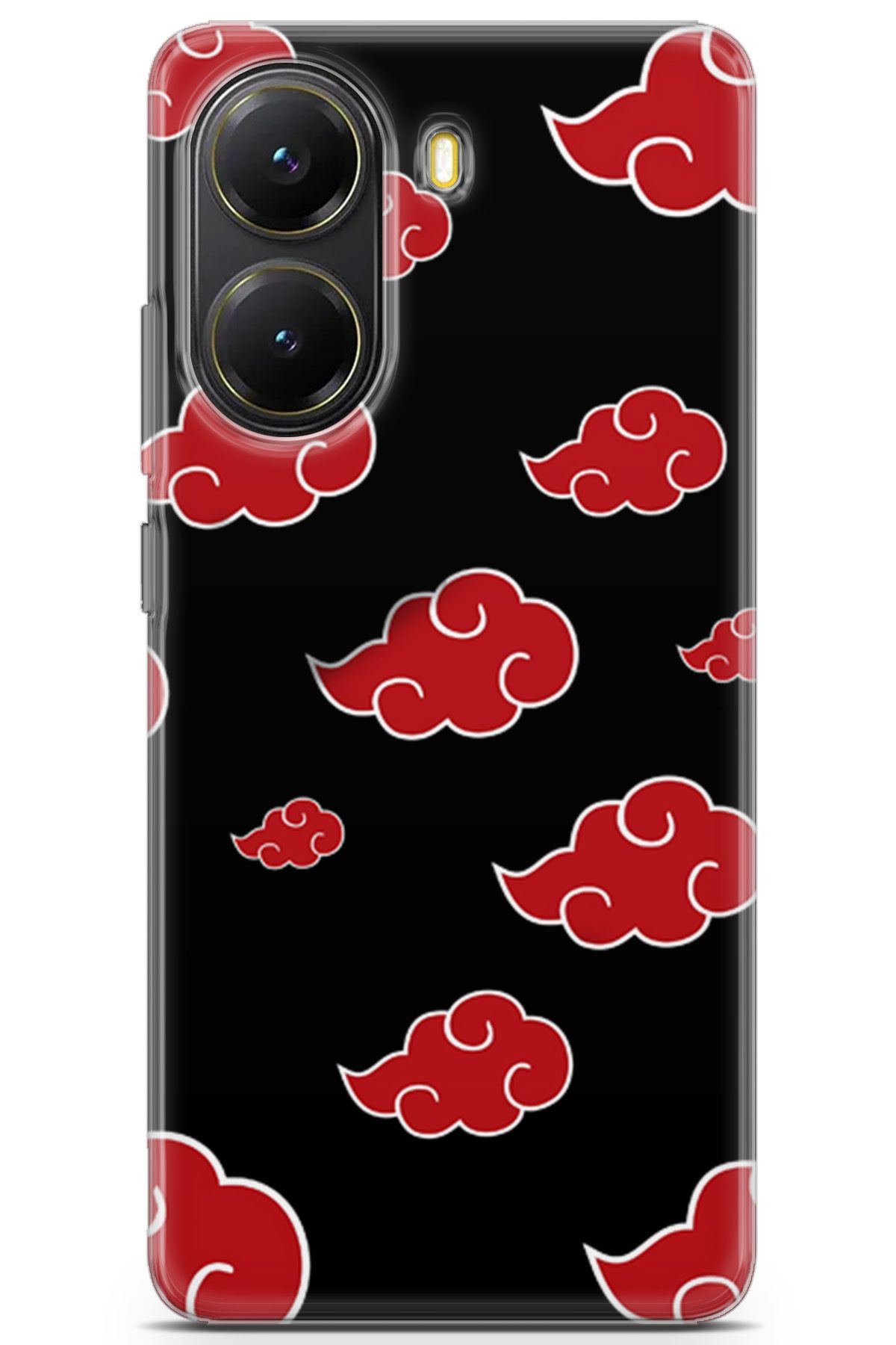 Kordilya Xiaomi Poco X7 Pro uyumlu Manga 3 Parlak Baskılı Naruto Akatsuki Manga