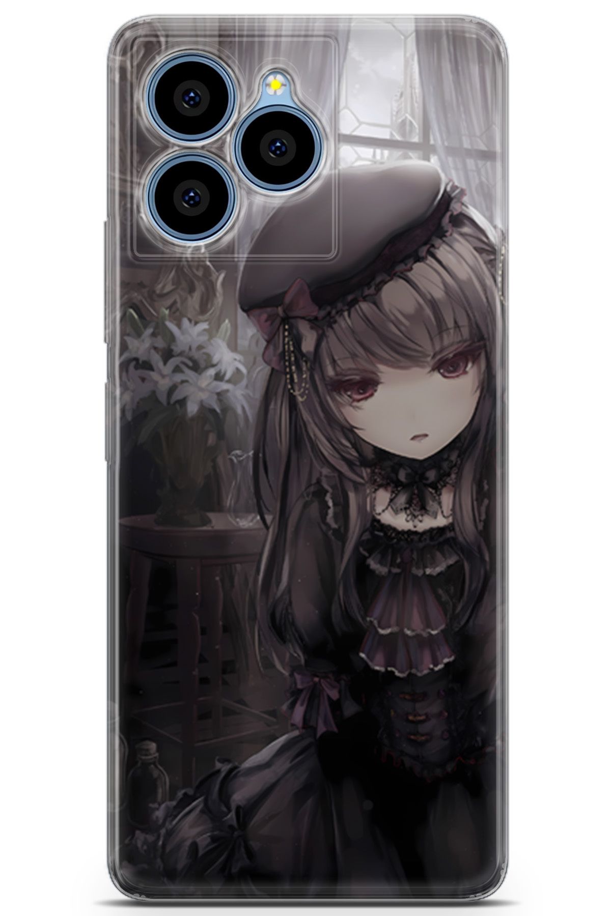 Uvilda Omix X6 uyumlu Girls 33 HD Desenli Gotik Anime