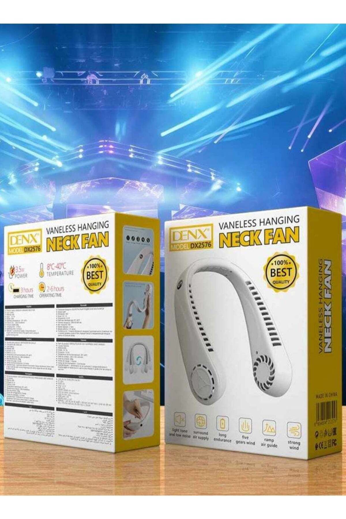 Denx-Neck Cooling Fan With A Comfortable And Mobile Design With 360 -Degree Modification Feature 3