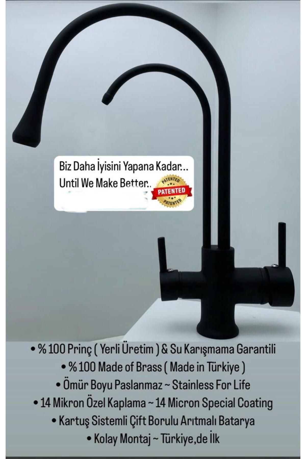 Class Armatür MAT SİYAH ARITMALI BATARYA