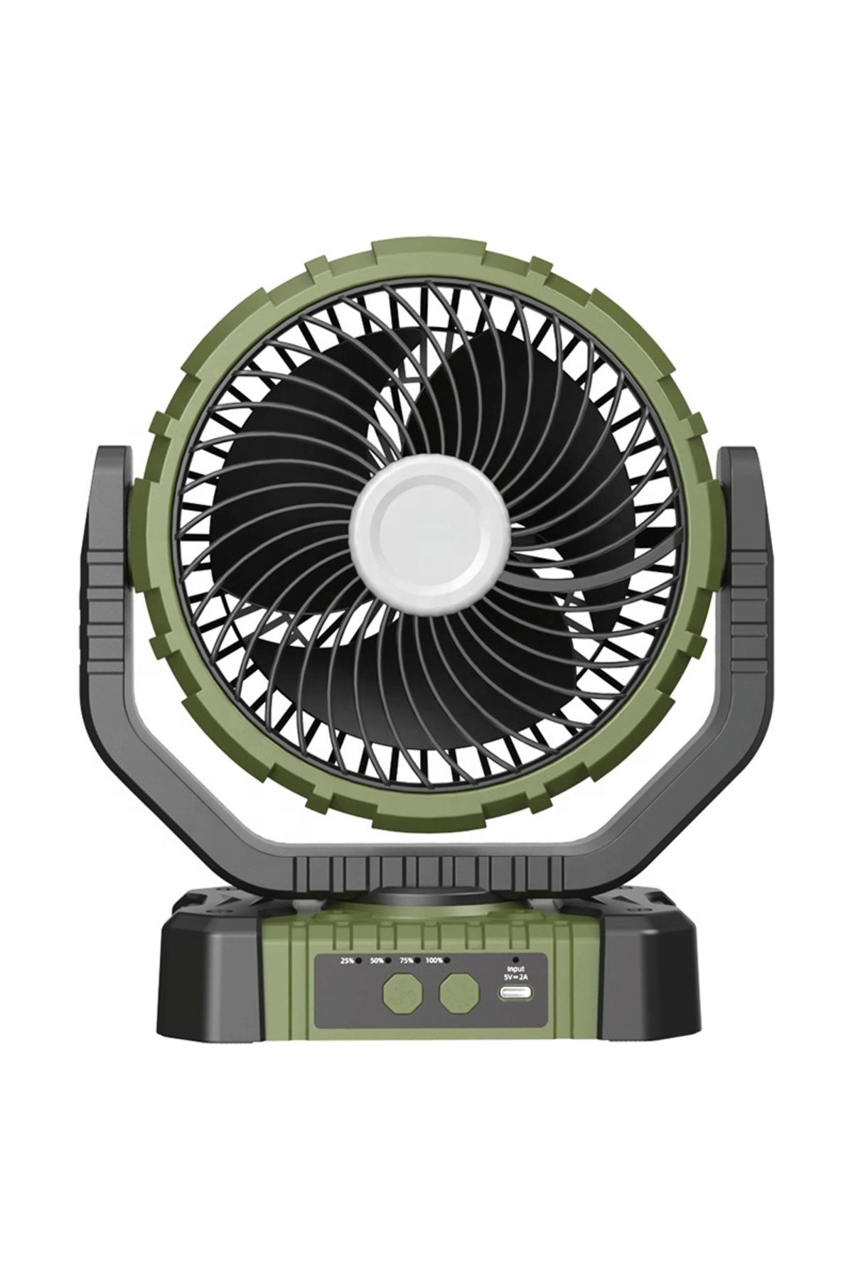 Generic-F 8101 F 8102 Multifunctional Fan Rechargeable Standing Fan with LED Lamp 3