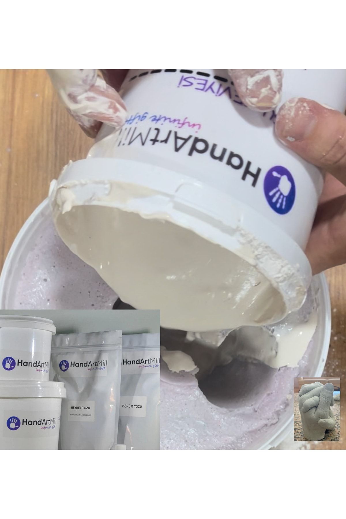 0.5 Kg Yarım Kilo Çabuk Donan Alçı (KARTONPİYER ALÇISI) (KNAUF KARGİPS) (ABS ALÇI)