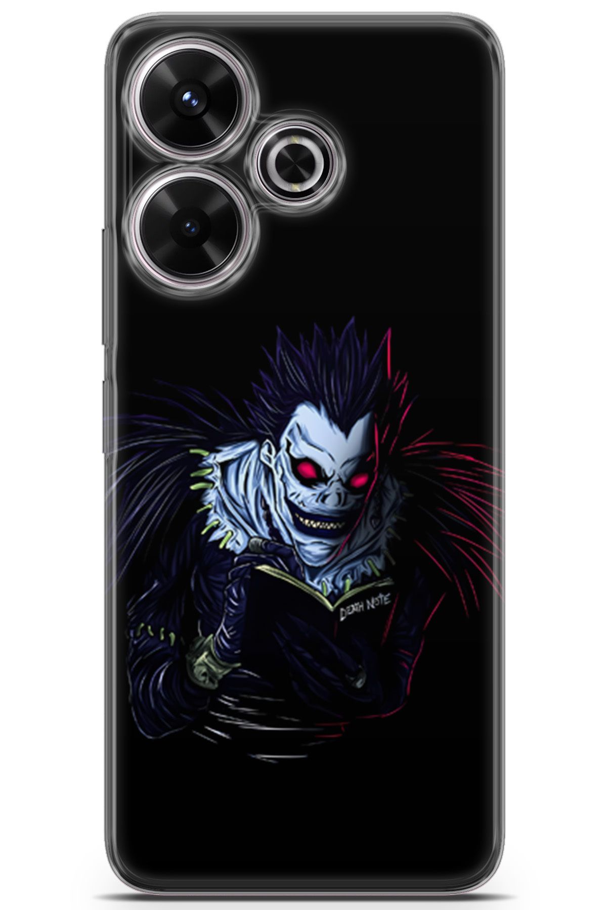 Uvilda Xiaomi Redmi 13 uyumlu Anime 31 UV Silikon Death Note Ryuk II