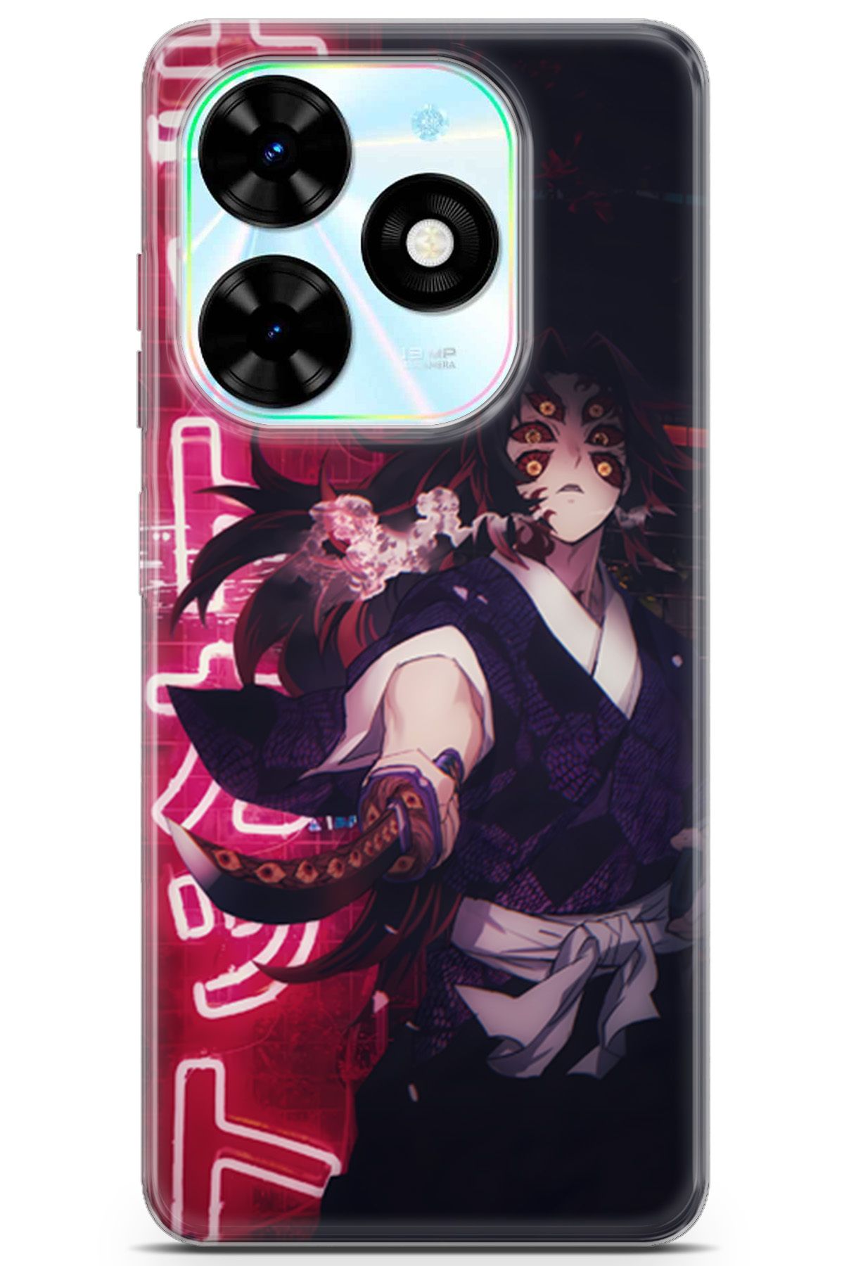 Kordilya Tecno Spark GO 2024 uyumlu Manga 27 Lüks Kokushibou Demon