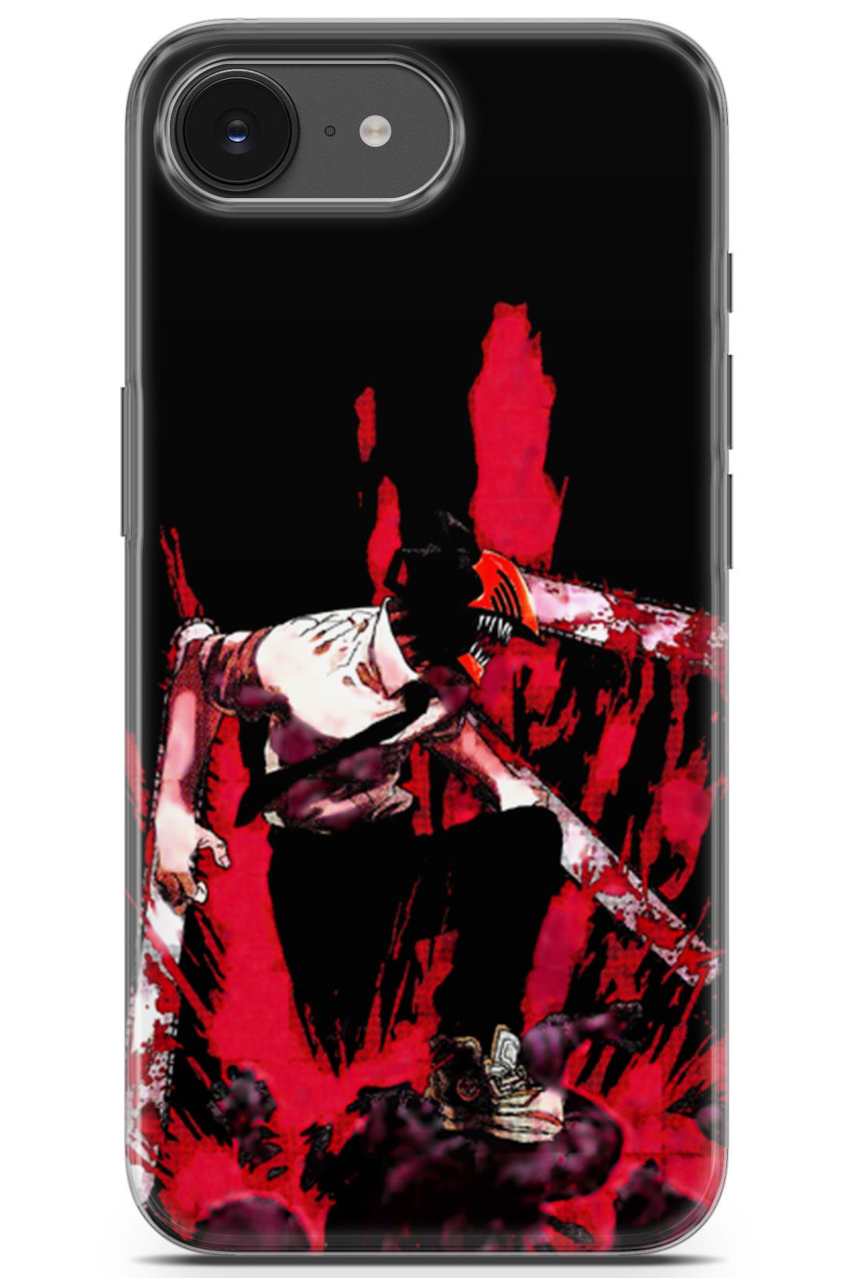Kordilya Apple iPhone 16e uyumlu Manga 31 HD Desenli Chainsaw Man Denji