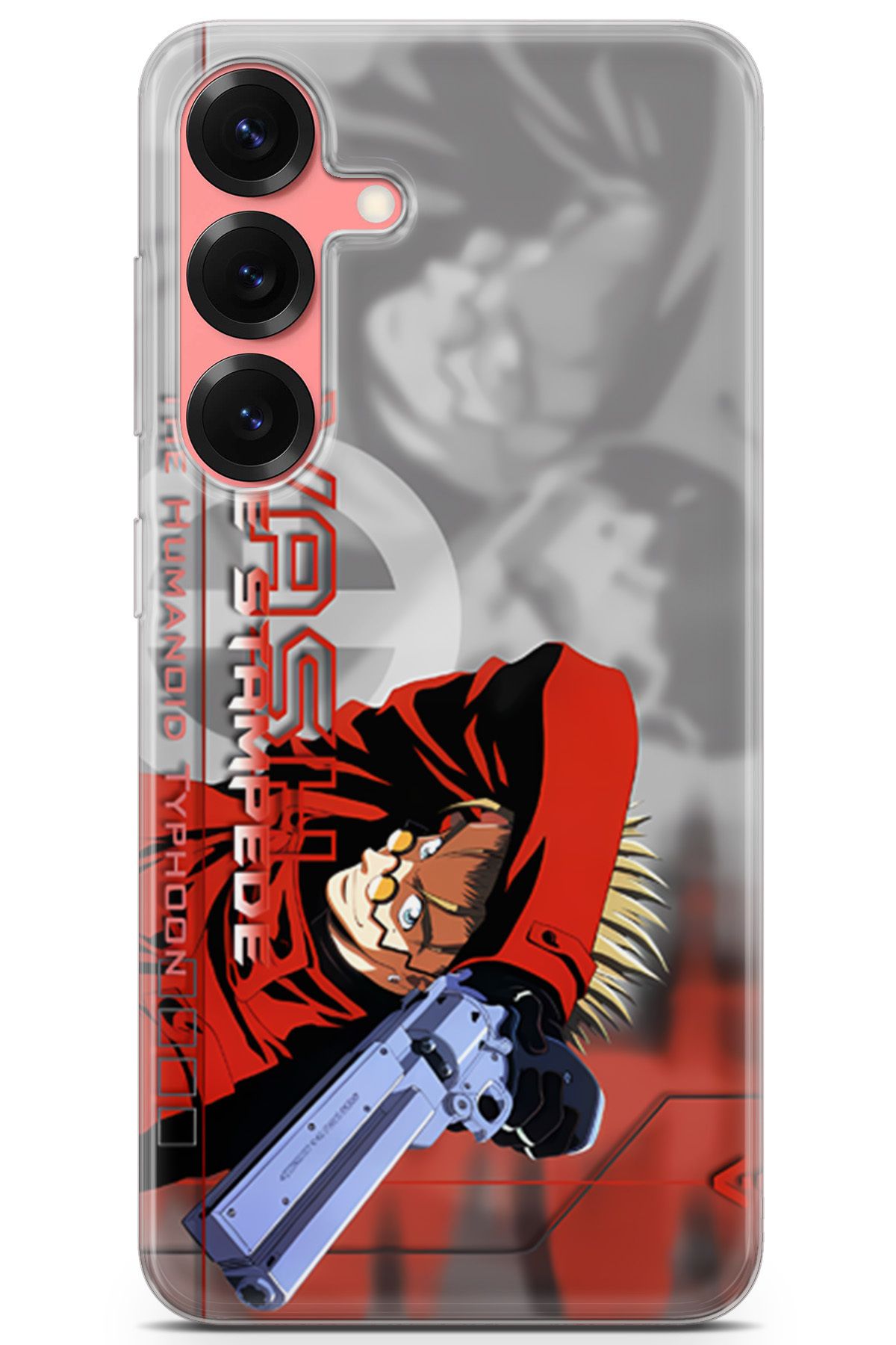 Kordilya Samsung Galaxy S25 uyumlu Manga 6 HD Kapak Trigun The Stampede