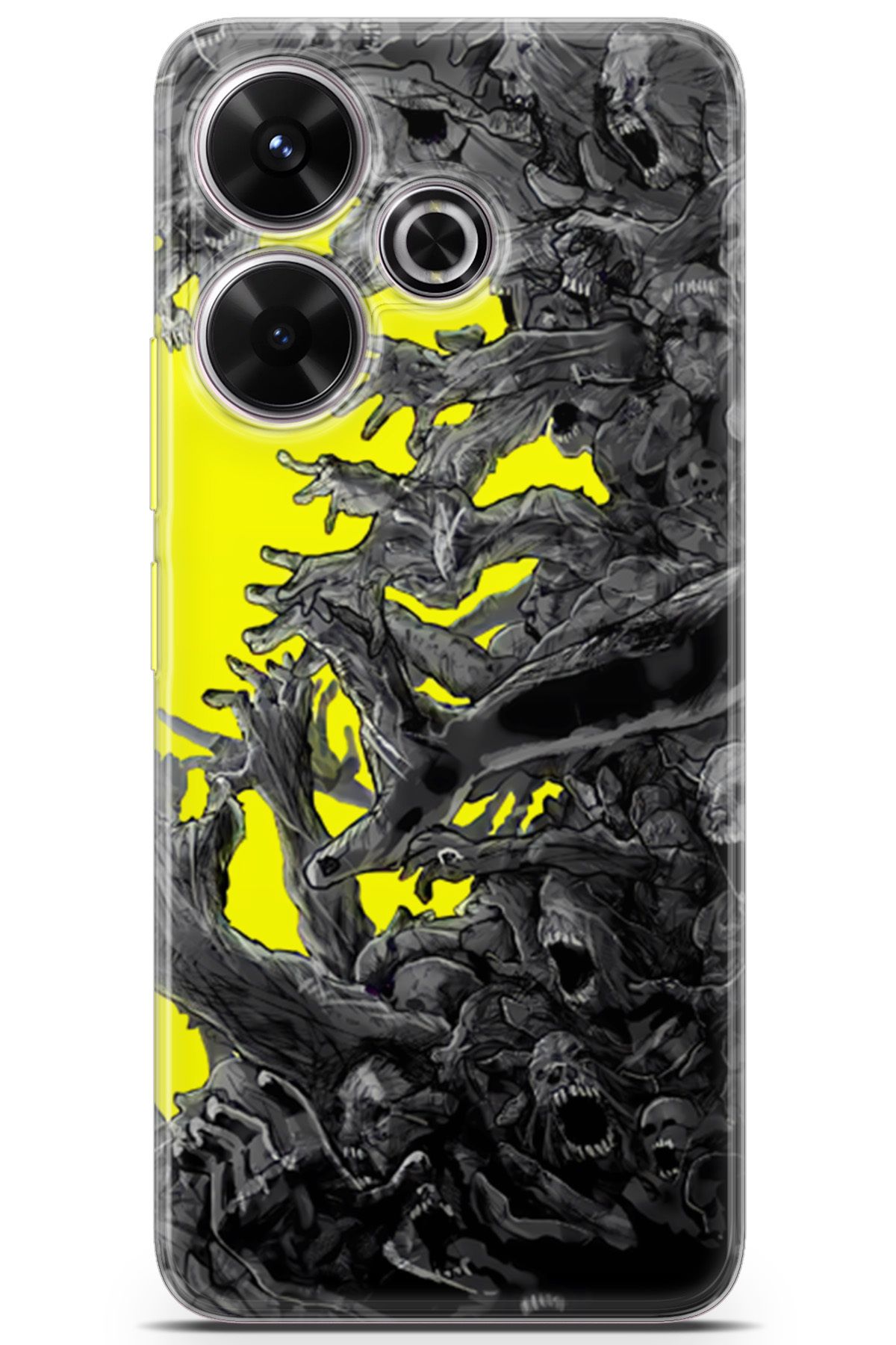 Uvilda Xiaomi Redmi 13 uyumlu Anime 1 TPU Testere Chainsaw Man