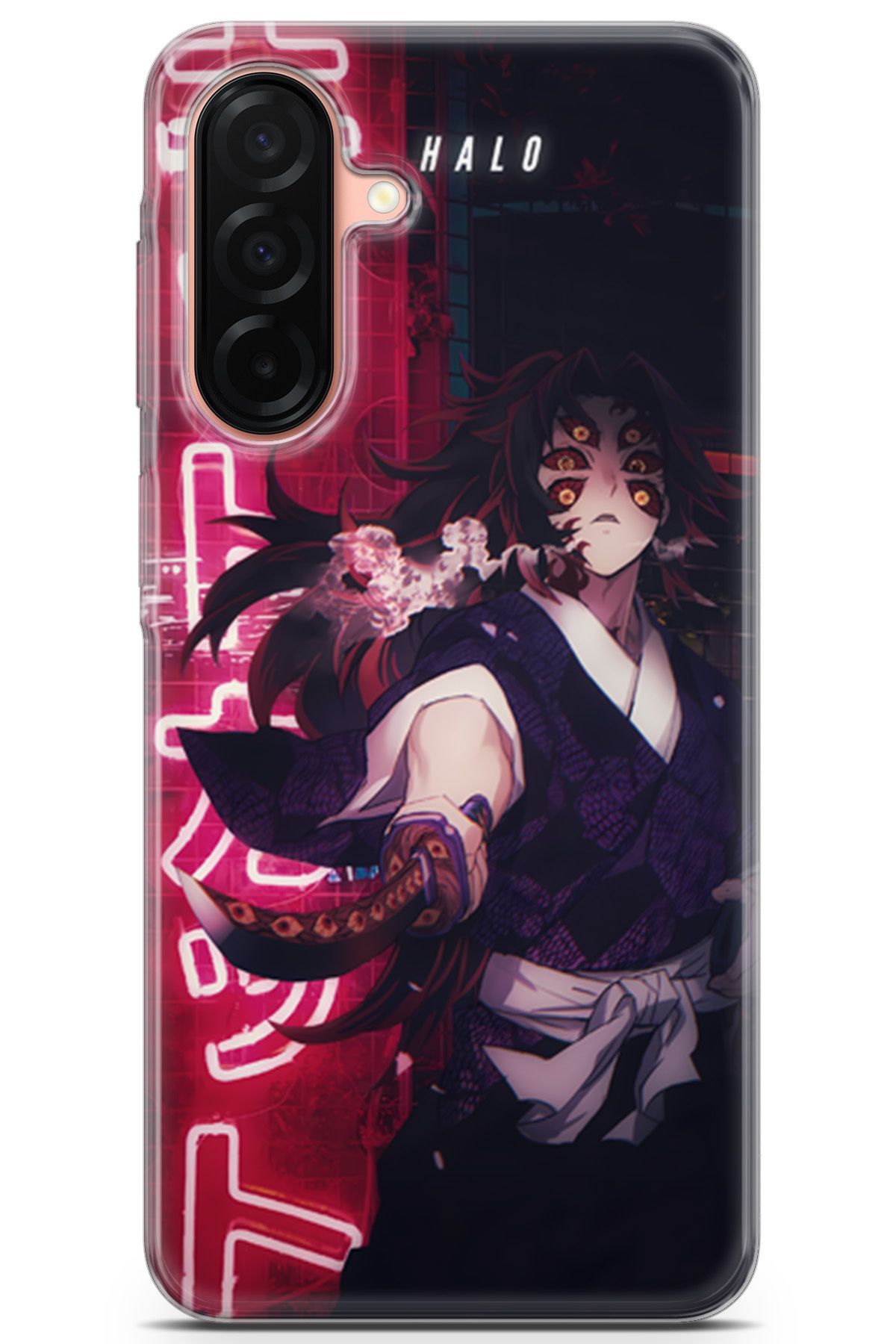 Kordilya Samsung Galaxy A26 uyumlu Manga 27 Koruma Kılıfı Kokushibou Demon
