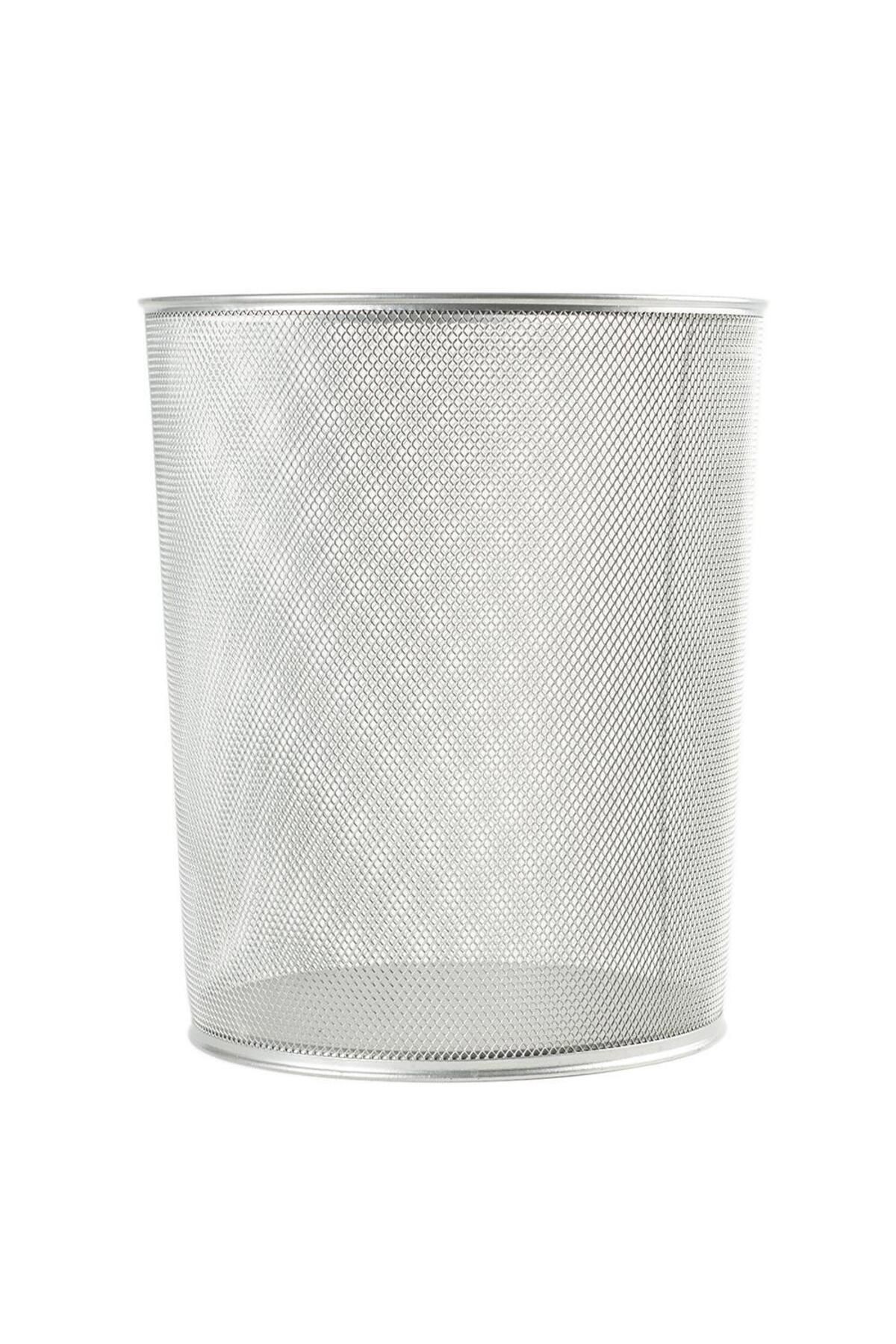 Mimaks D-3 Çöp Kovası Metal Delikli 10 L - Gri