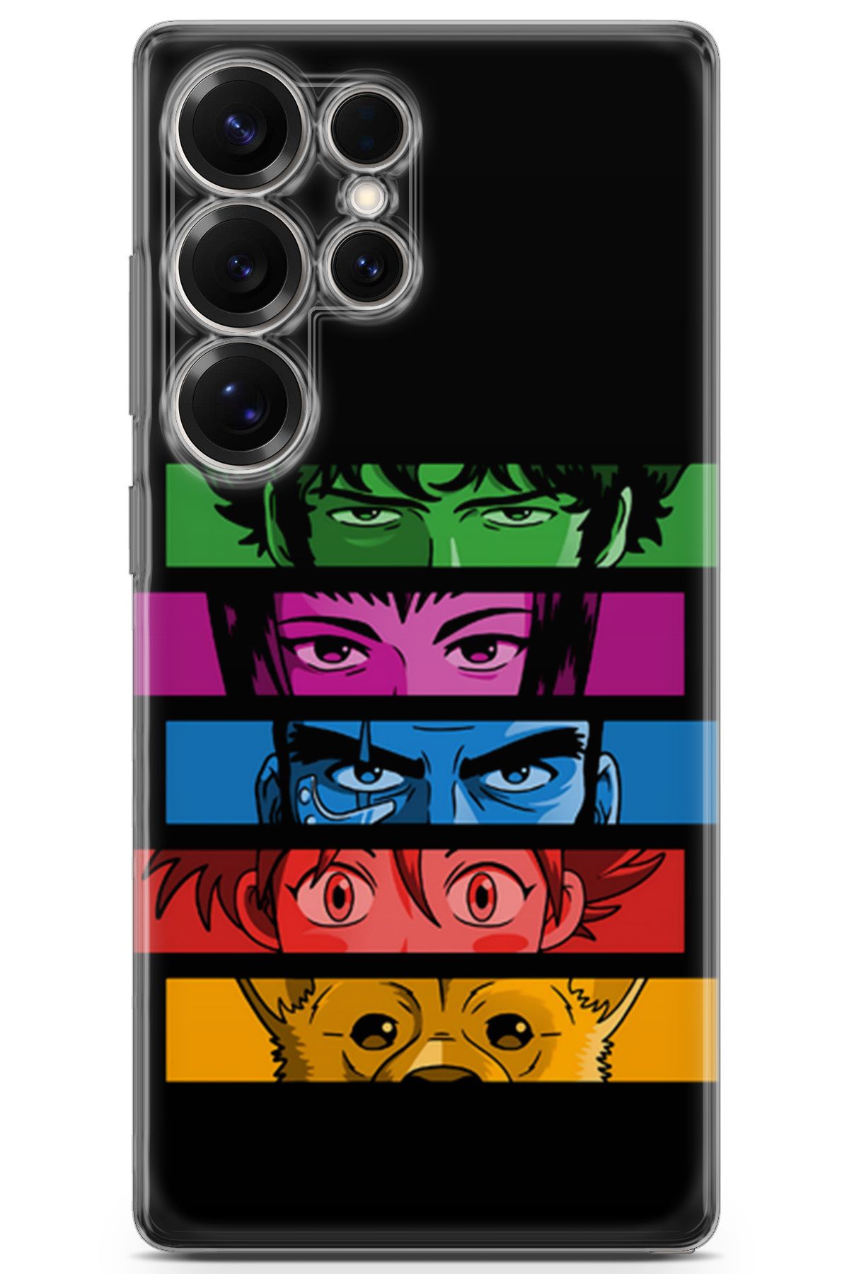 Uvilda Samsung Galaxy S25 Ultra uyumlu Anime 34 HD Desen Cowboy Bebop