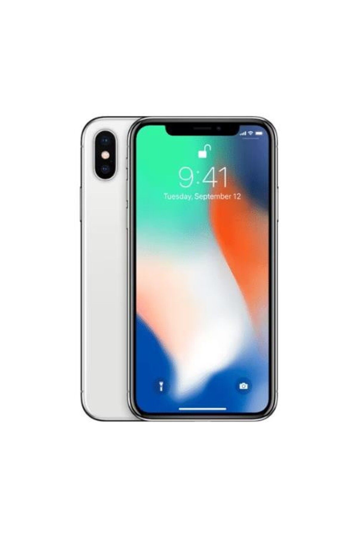Apple Yenilenmiş IPHONE X 256GB -C Kalite- Gümüş