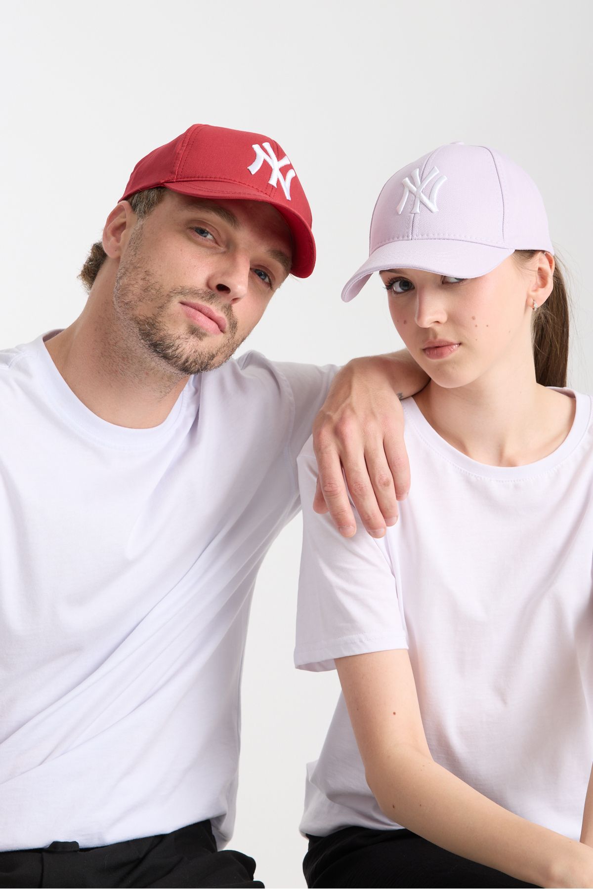 Moda Days Ny New York 2'li Set Şapka Unisex