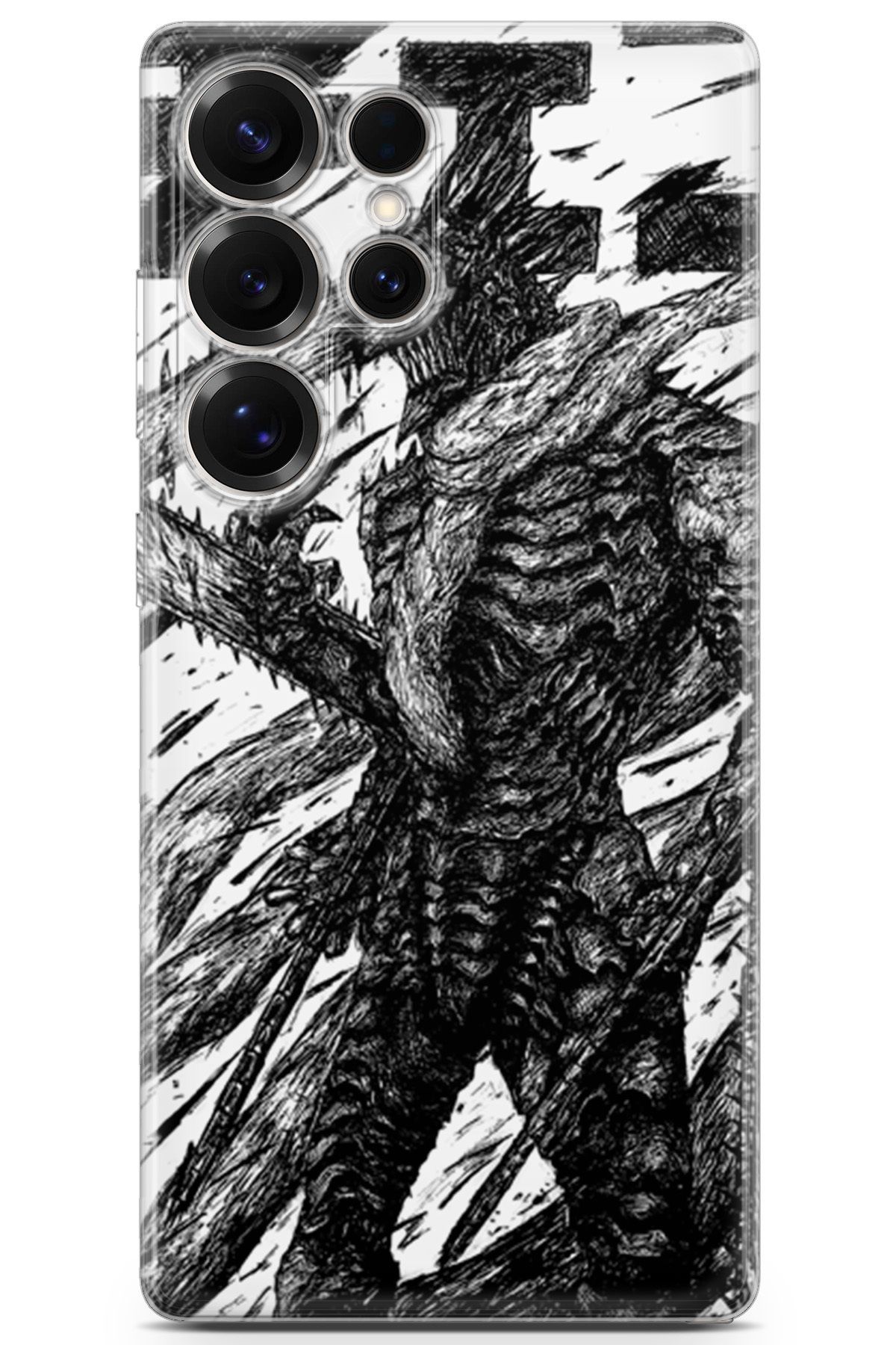 Kordilya Samsung Galaxy S25 Ultra uyumlu Manga 38 Koruma Kılıfı Chainsaw Denji