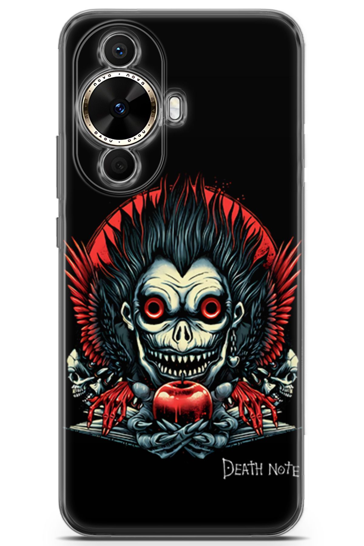 Uvilda Huawei Nova 12s uyumlu Anime 23 Baskılı Kapak Death Note Ryuk I