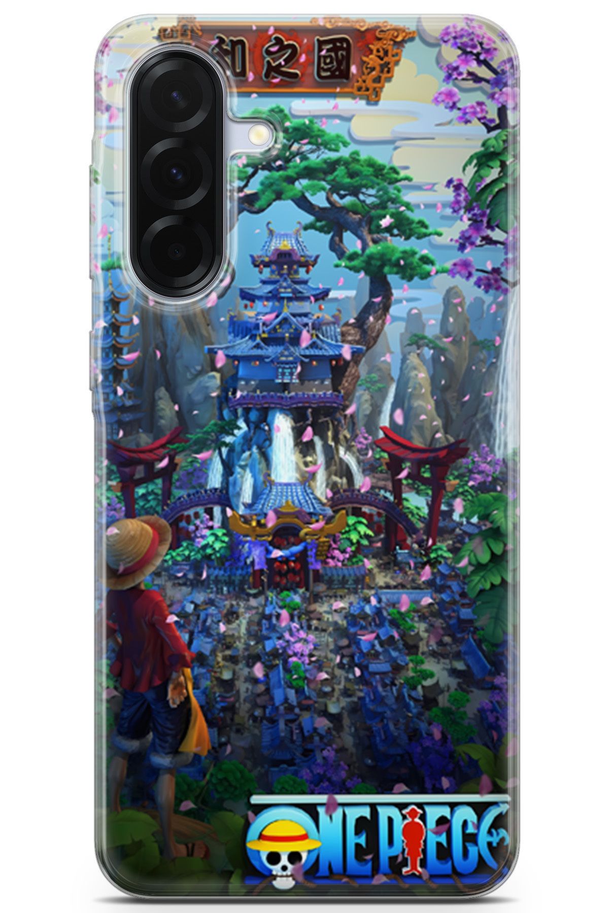 Kordilya Samsung Galaxy A36 uyumlu Manga 35 HD Tasarım One Piece Monkey