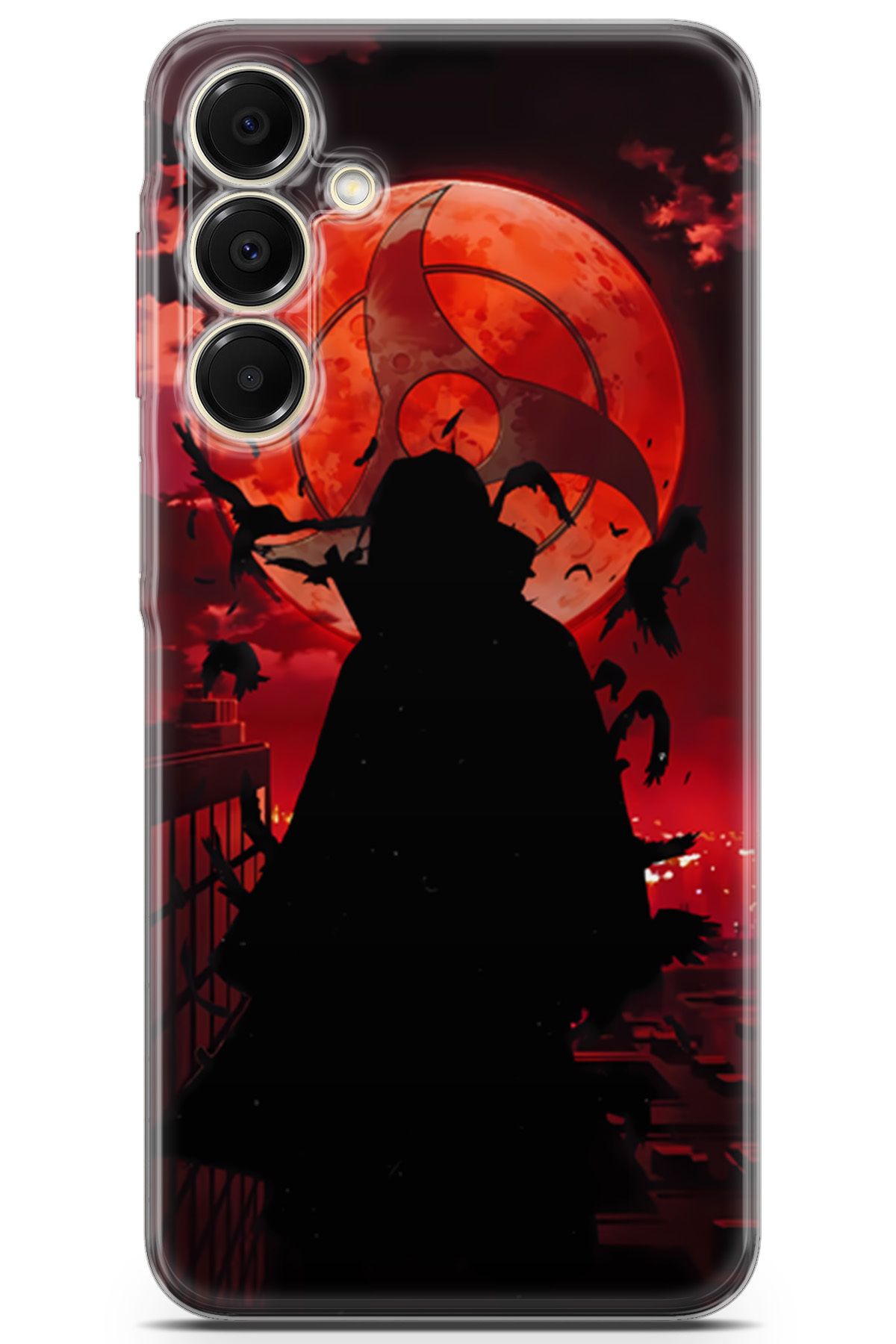 Uvilda Samsung Galaxy A16 uyumlu Anime 27 Şeffaf Naruto itachi Uchiha